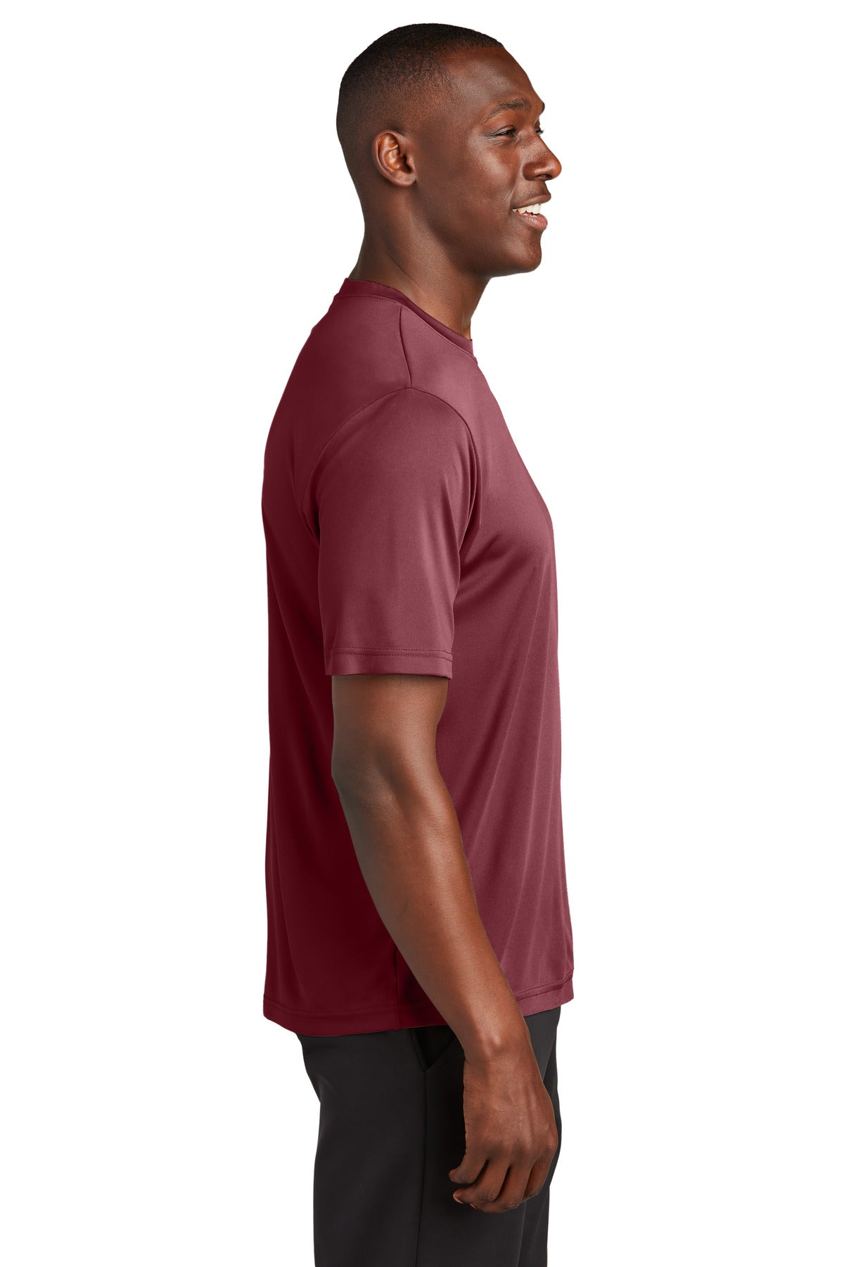 Maroon Sport-Tek Tall PosiCharge Competitor Tee. TST350