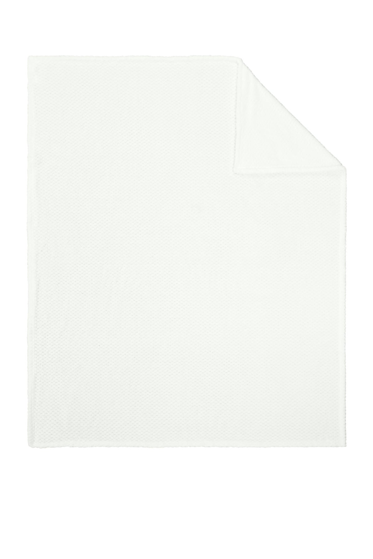 Marshmallow Port Authority Plush Texture Blanket. BP35