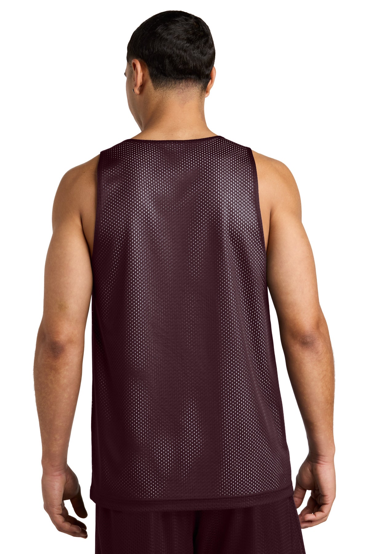 Mar/White Sport-Tek PosiCharge Reversible Mesh Tank ST5000