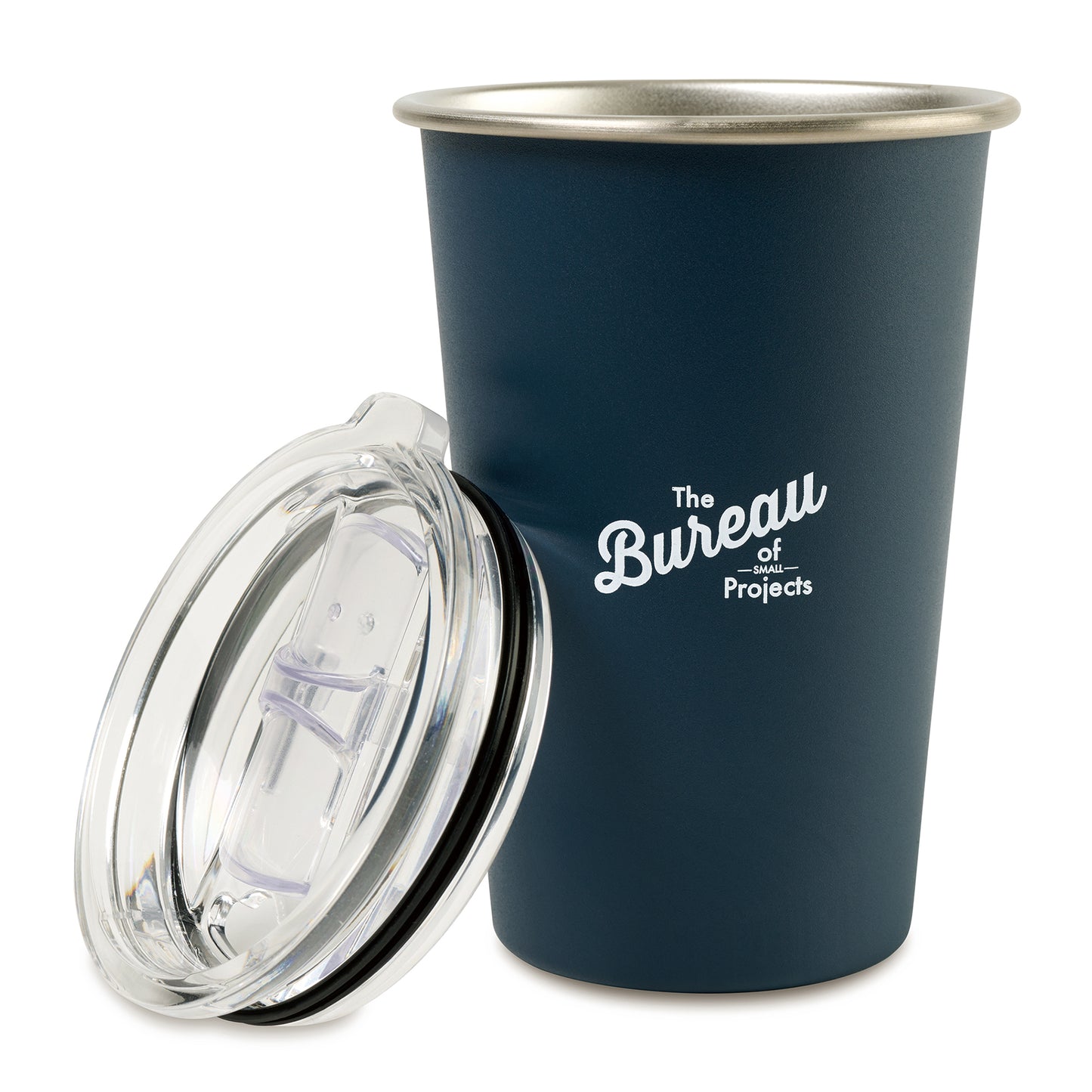 Matte Navy Arlo Classics Stainless Steel Travel Tumbler - 14 Oz.