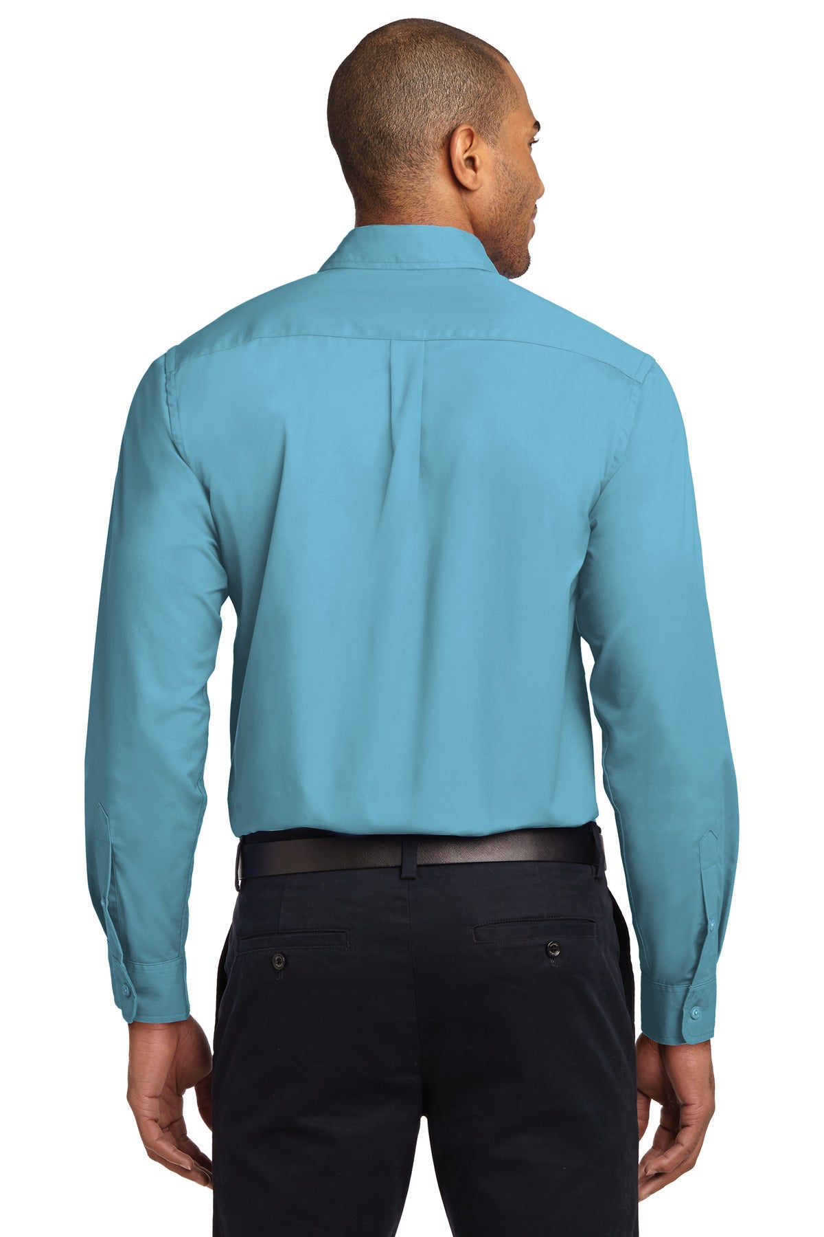Maui Blue Port Authority Extended Size Long Sleeve Easy Care Shirt S608ES