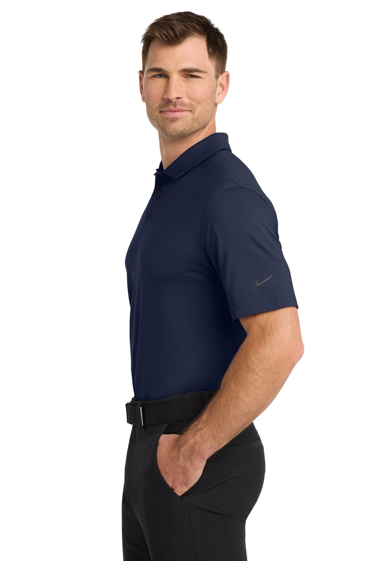 MdntNavy Nike Dri-FIT Vapor Polo NKDC2108