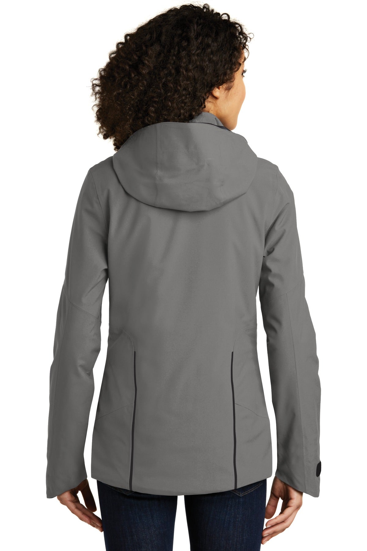 Metal Grey Eddie Bauer Women's WeatherEdge Plus Insulated Jacket. EB555