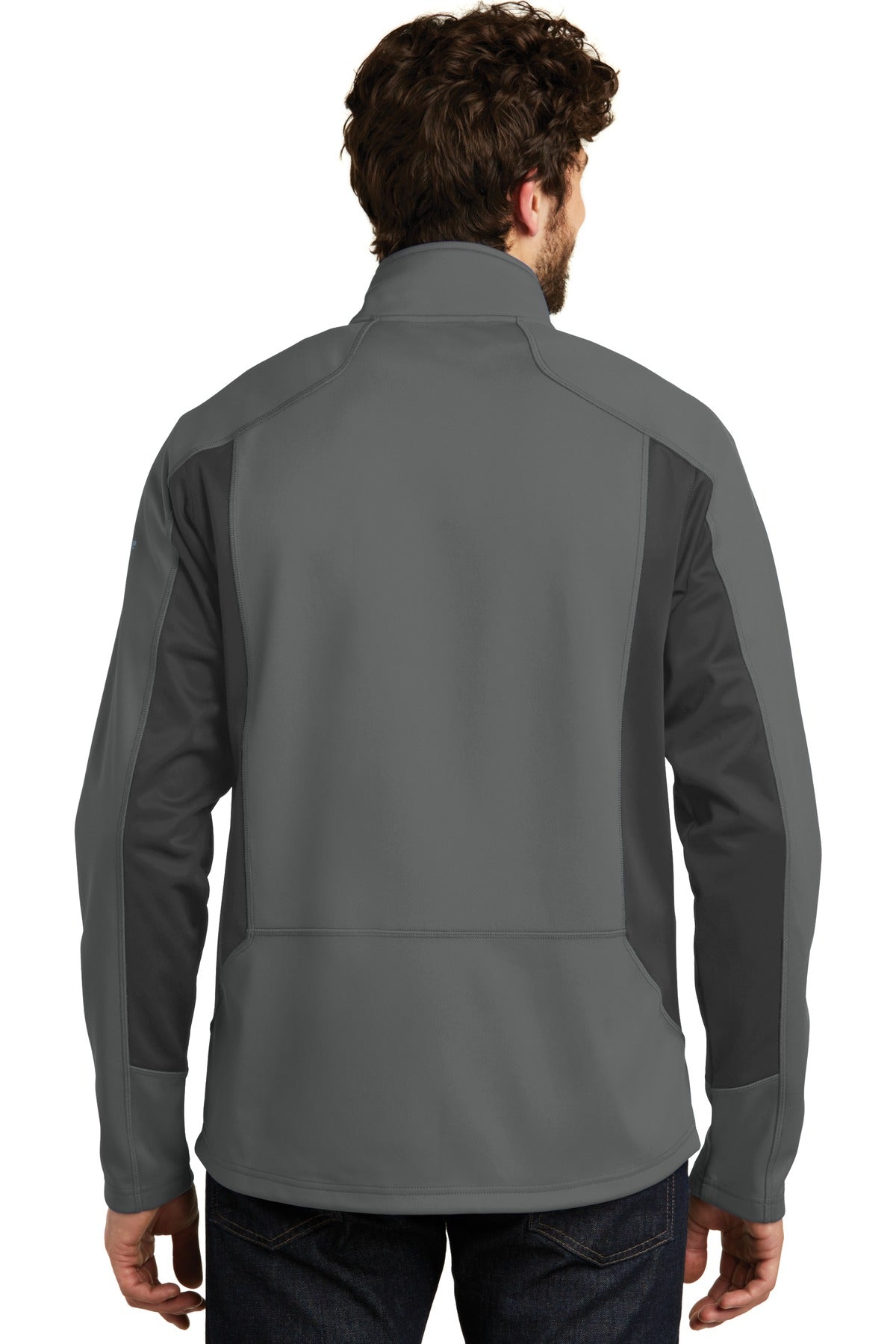 Metal Gy/Gy St Eddie Bauer Trail Soft Shell Jacket. EB542