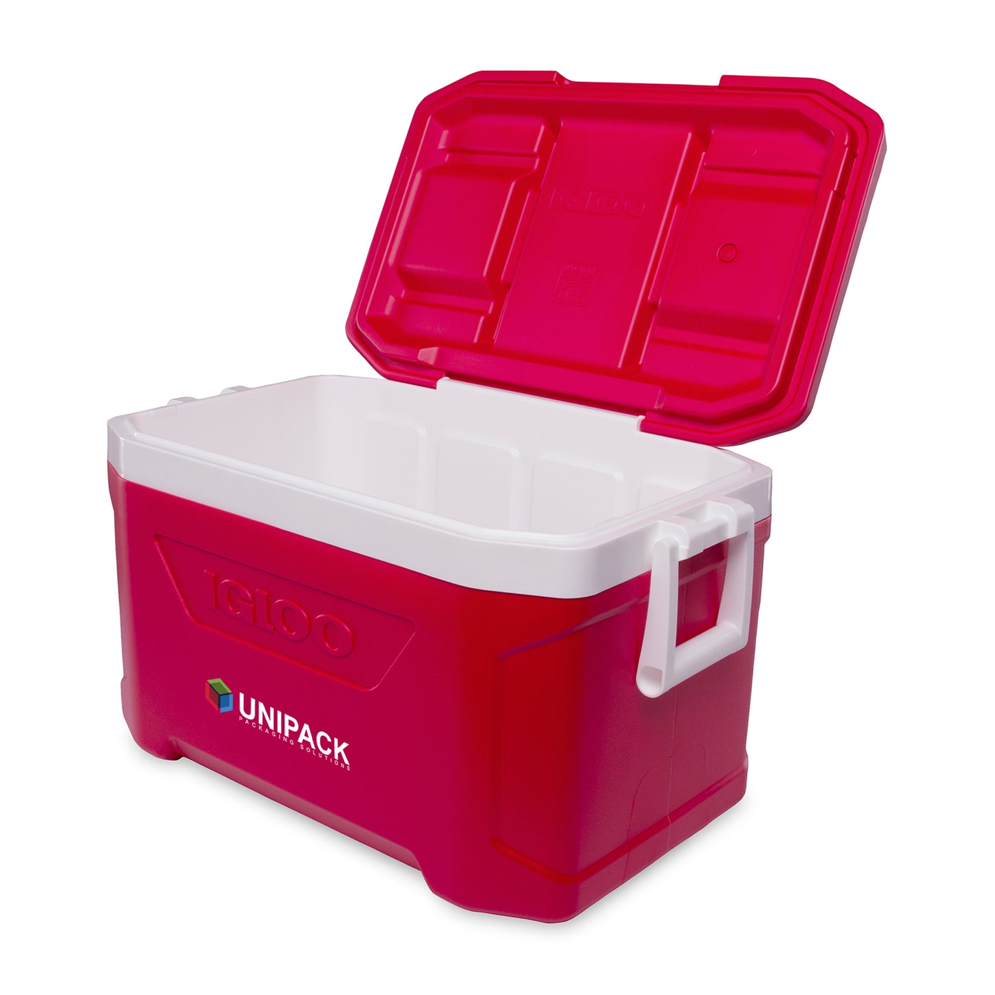 White-Red Star Igloo® Profile II 50 Qt Cooler