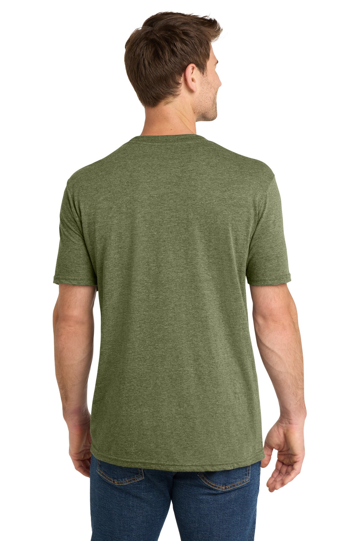 MilGrnHtr Volunteer Knitwear Tri Tee VL40