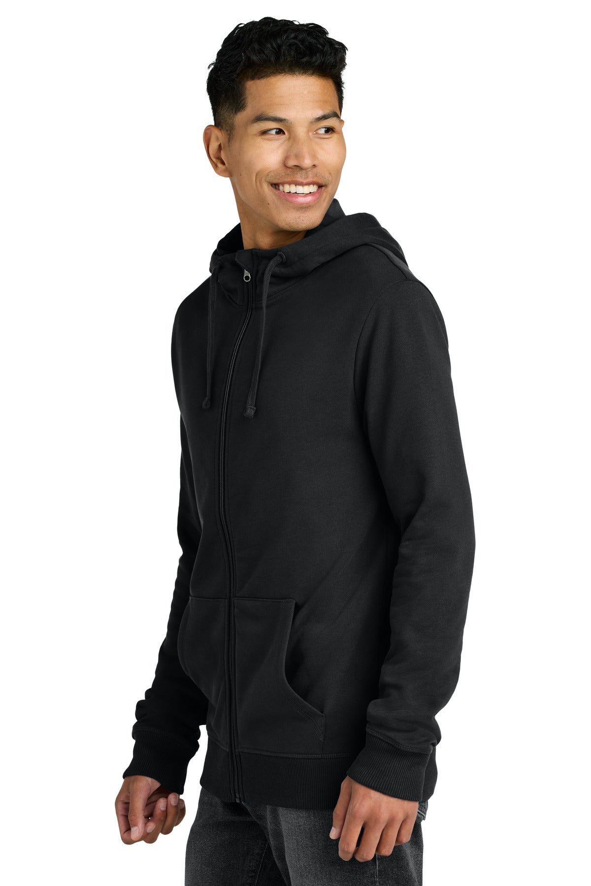 MtoriteBlk LIMITED EDITION tentree Organic Cotton Fleece Full-Zip Hoodie TTCM4367