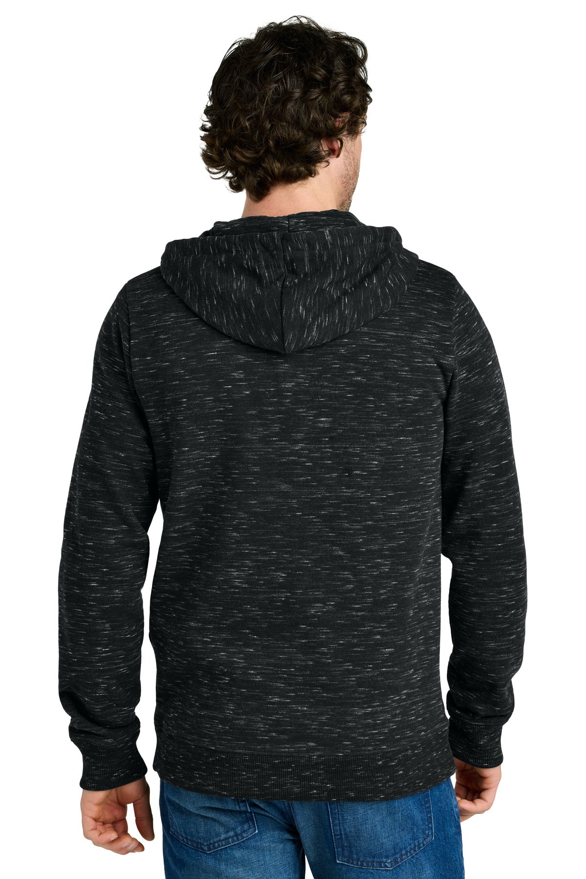 MtrBkSpcDy tentree Space Dye Fleece Full-Zip Hoodie TTCM4414