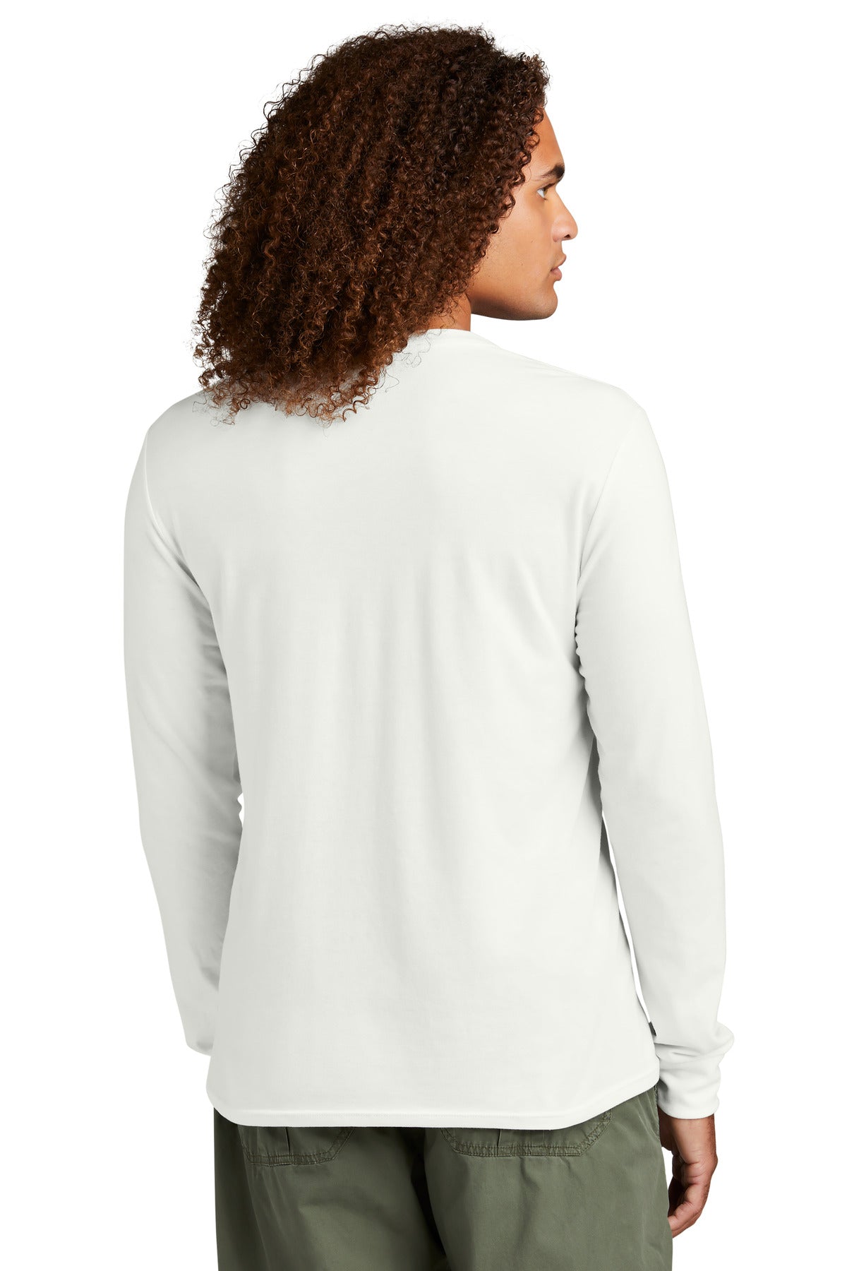 Natural District Perfect Tri Long Sleeve Henley DT145