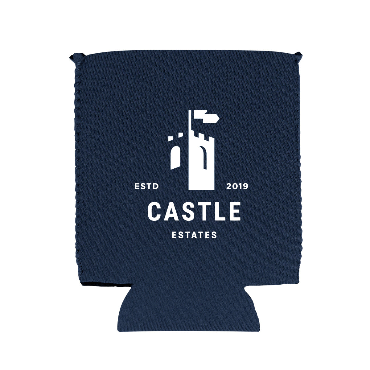 NAVY BLUE Easy Grip Can Cooler grouped