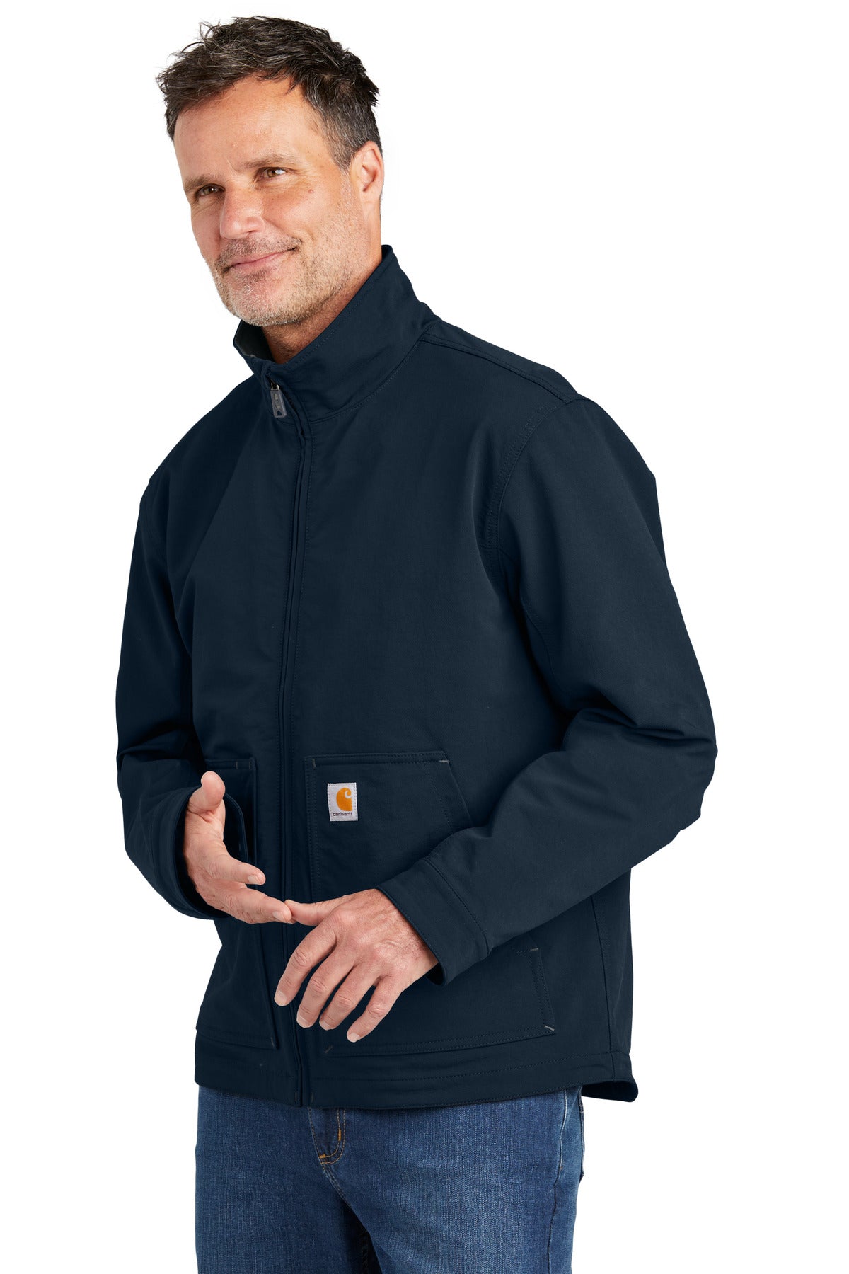 Navy Carhartt Super Dux Soft Shell Jacket CT105534