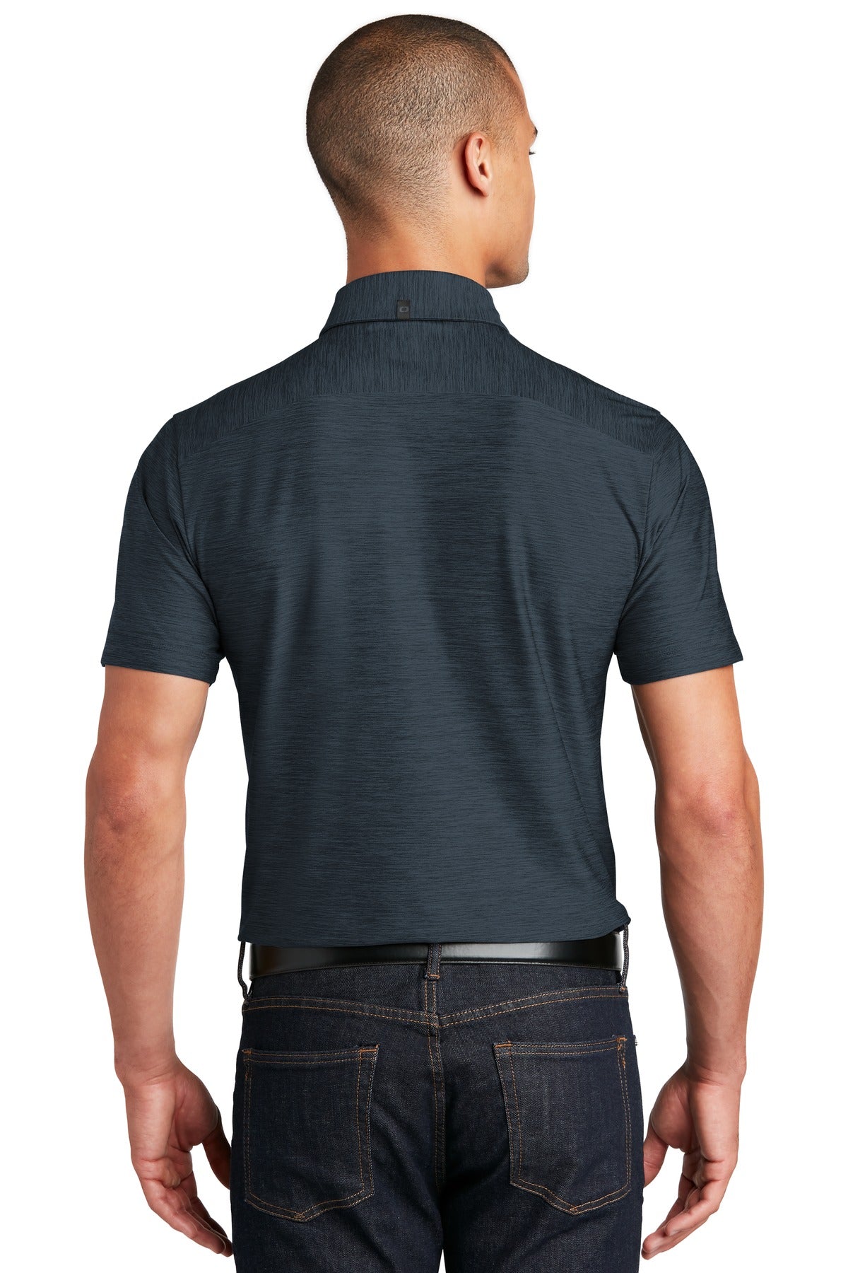 Navy OGIO Slate Polo. OG143