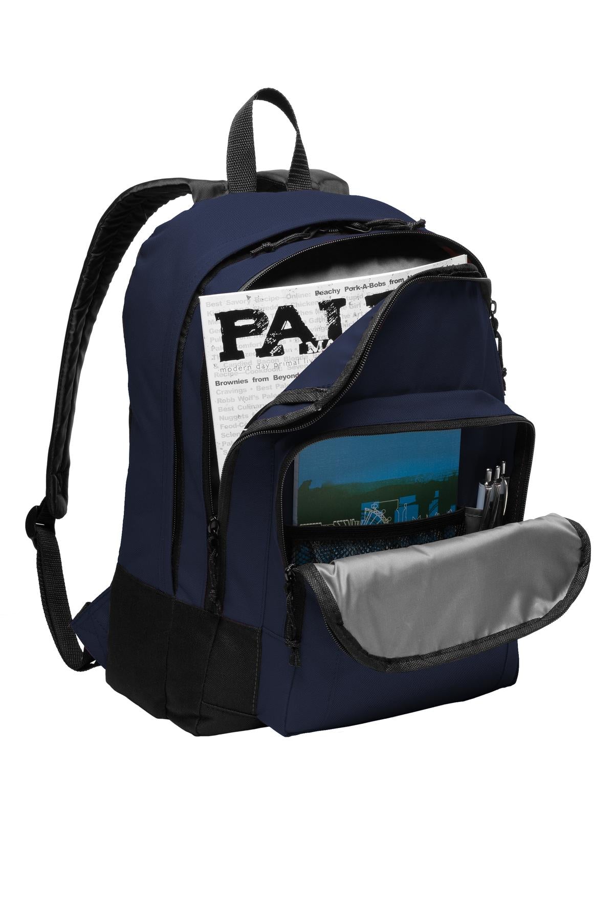 Navy Port Authority Basic Backpack. BG204