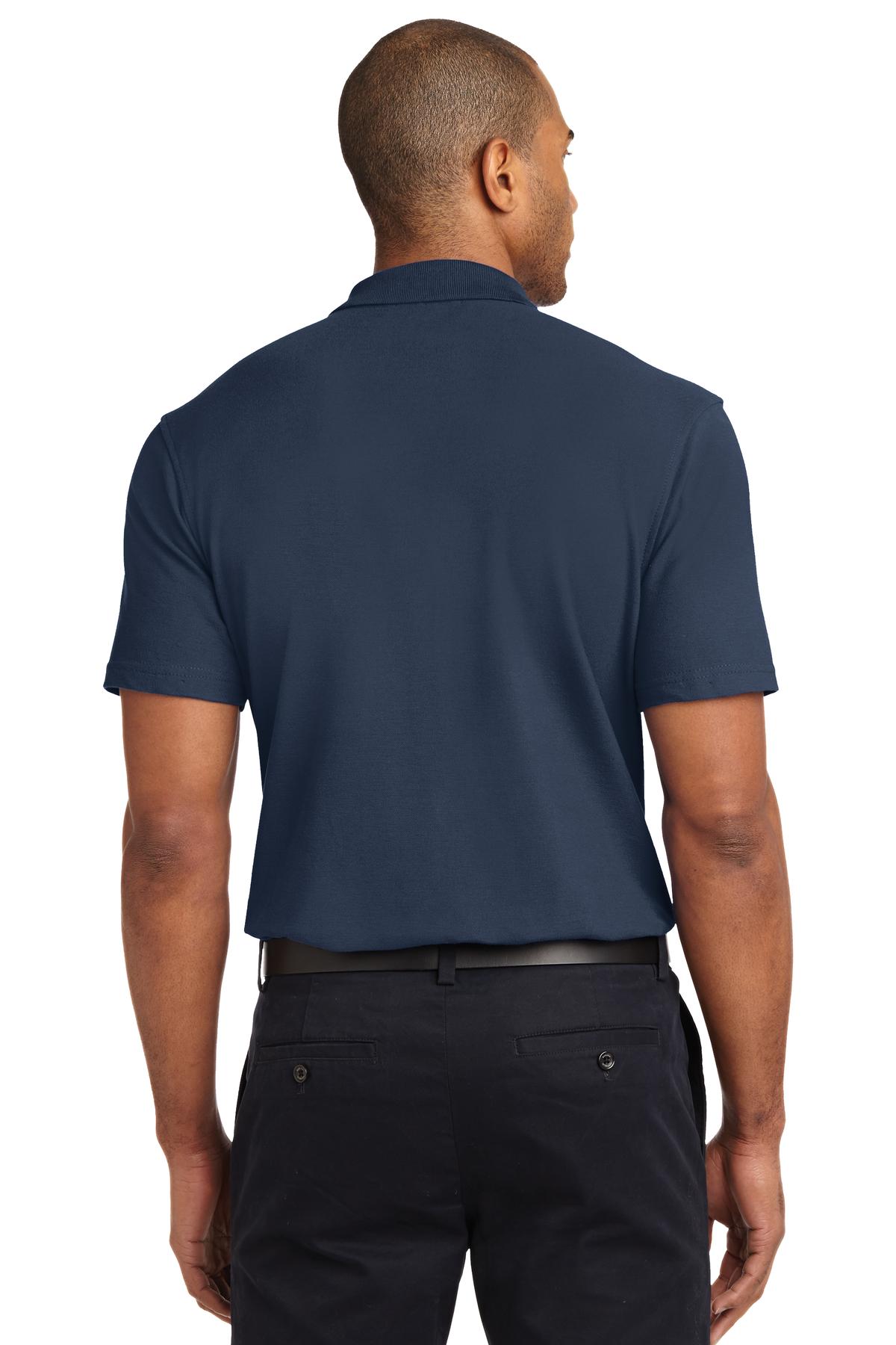 Navy Port Authority Stain-Release Polo. K510