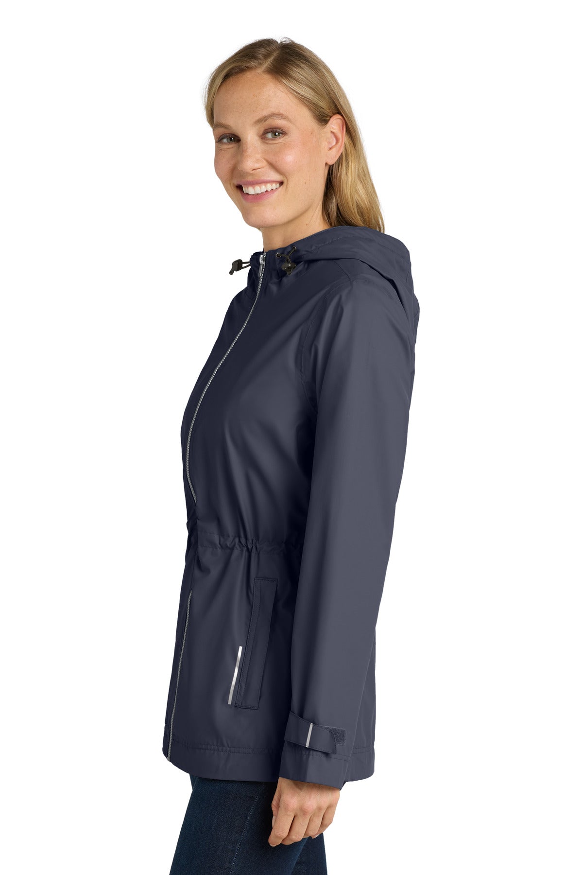 Navy Port Authority Women's Northwest Slicker. L7710