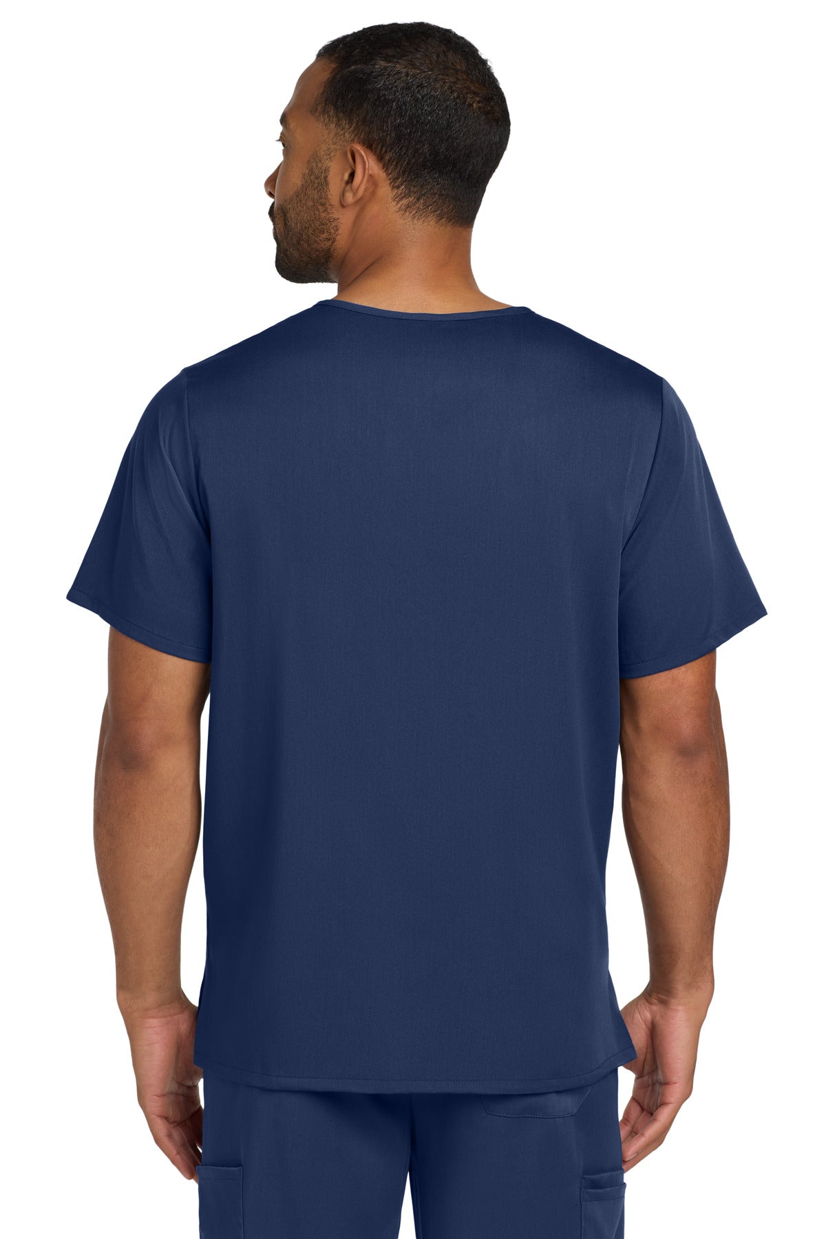 Navy Wink Men's Premiere Flex V-Neck Top WW5068