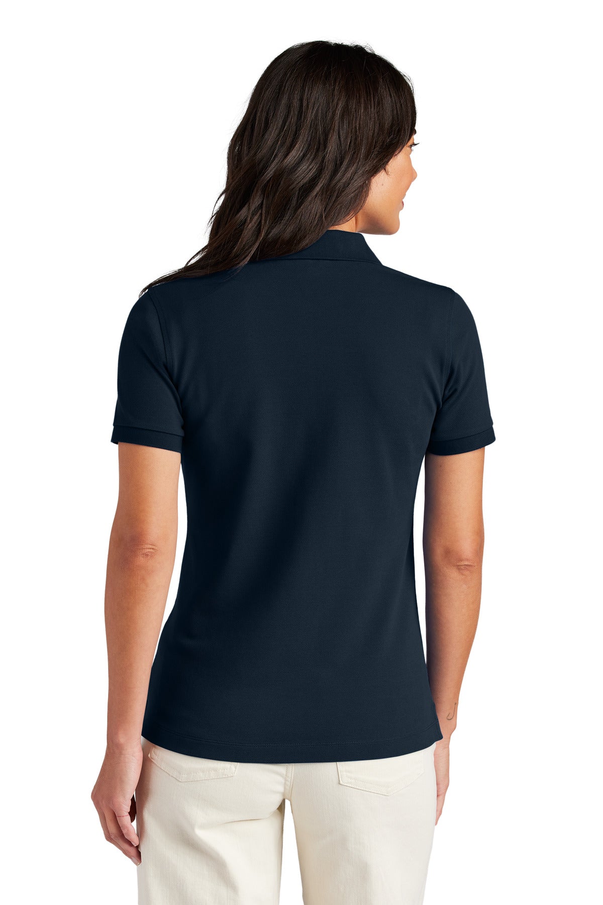 NavyBlazer Brooks Brothers Women's Pima Cotton Pique Polo BB18201