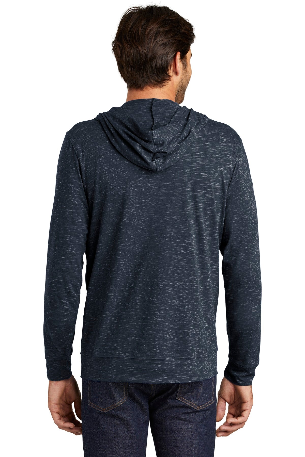 New Navy District Medal Full-Zip Hoodie. DT565