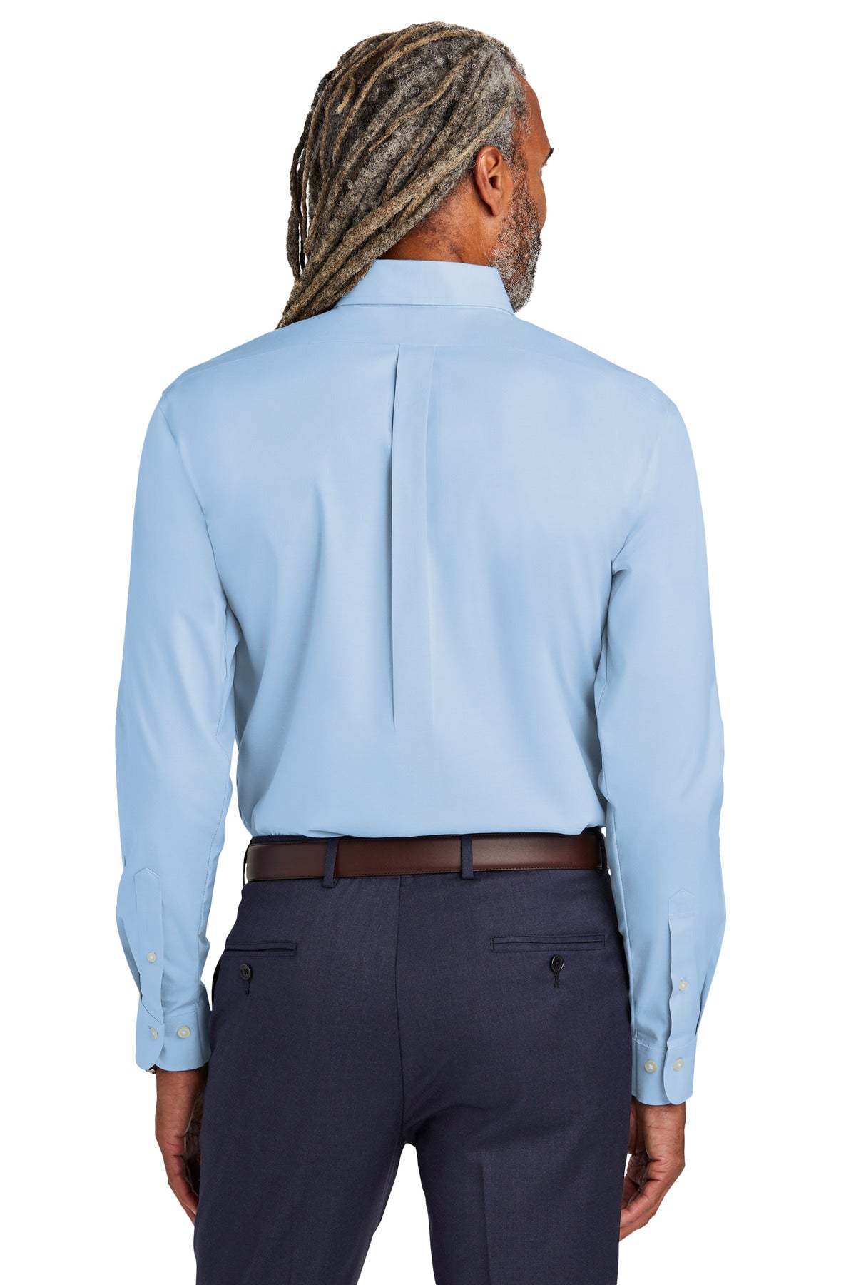 NewportBlu Brooks Brothers Wrinkle-Free Stretch Pinpoint Shirt BB18000