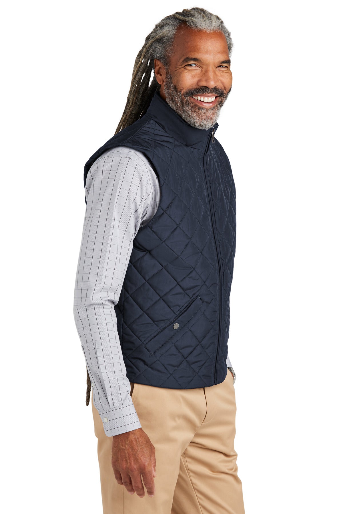 NightNavy Brooks Brothers Quilted Vest BB18602