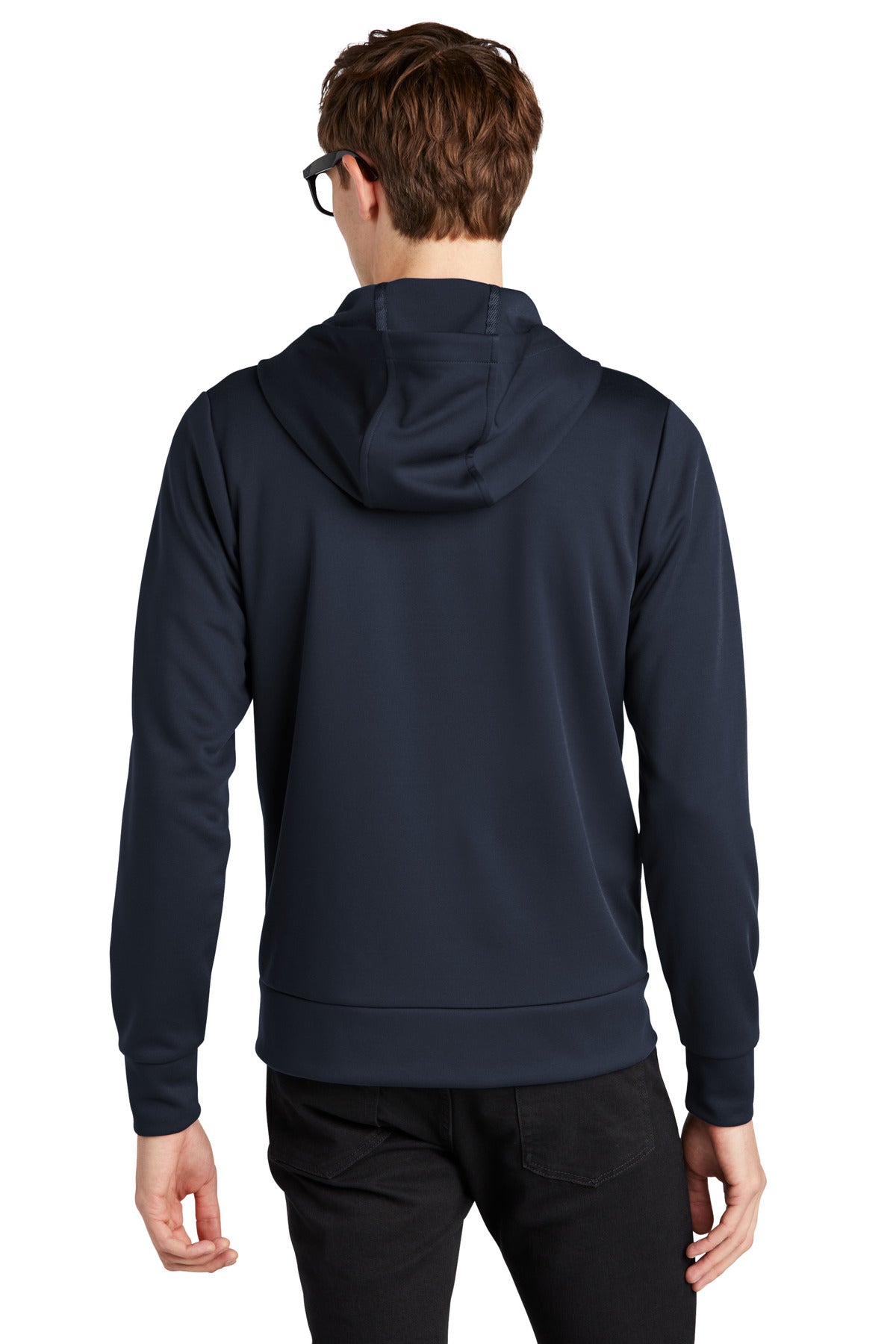 NightNavy Mercer+Mettle Double-Knit Full-Zip Hoodie MM3002