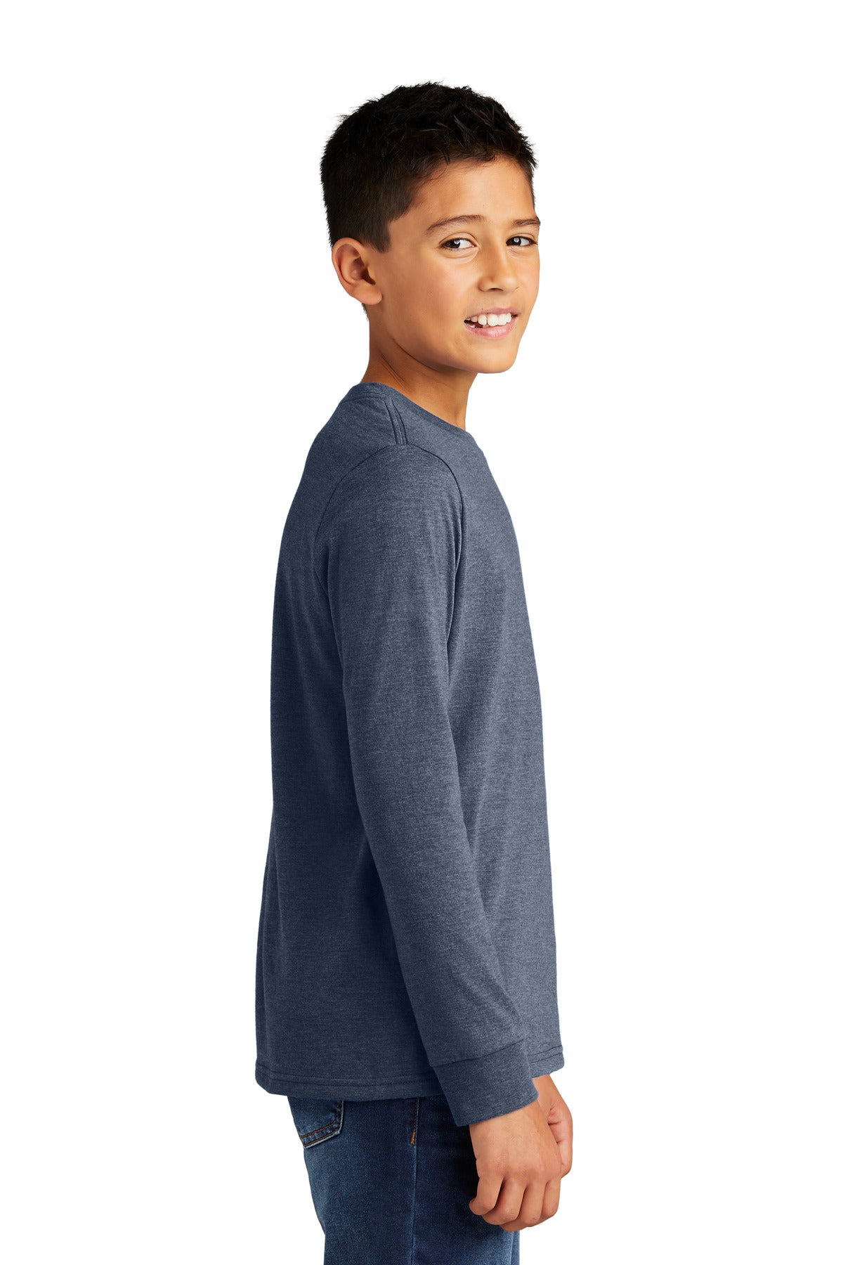NvyFrost District Youth Perfect Tri Long Sleeve Tee DT132Y