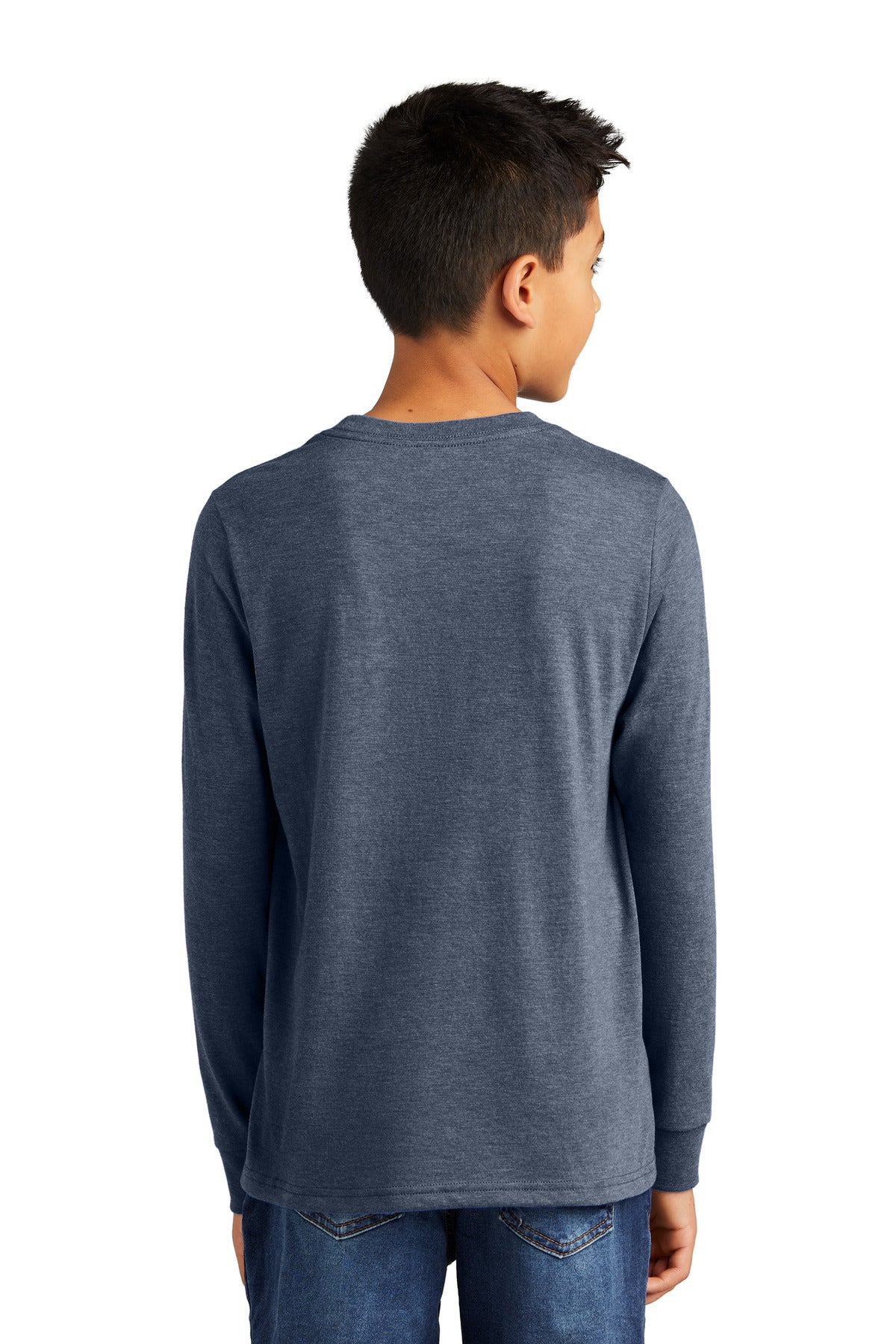 NvyFrost District Youth Perfect Tri Long Sleeve Tee DT132Y