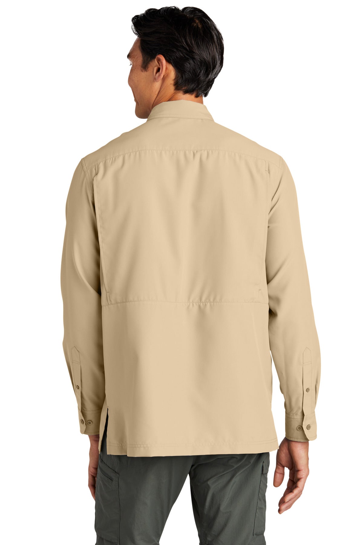 Oat Port Authority Long Sleeve UV Daybreak Shirt W960