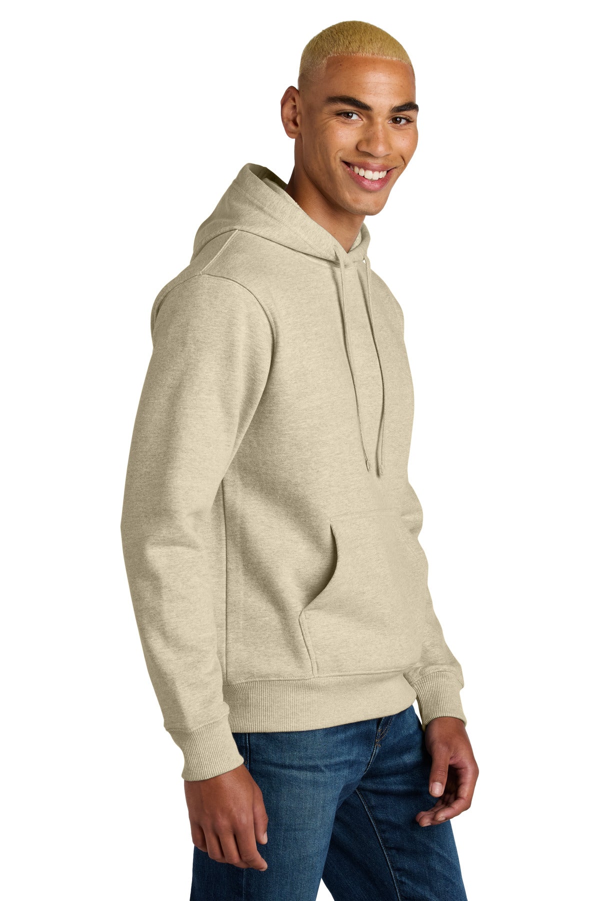 OatHthr District V.I.T. Super Heavyweight Fleece Hoodie DT6600