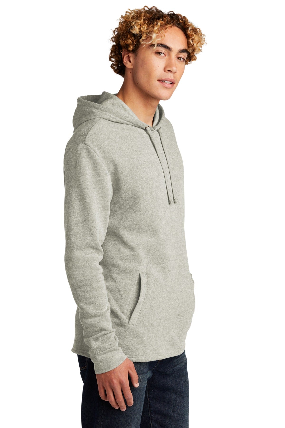 Oatmeal Next Level Apparel Adult Malibu Pullover Hoodie. NL9300