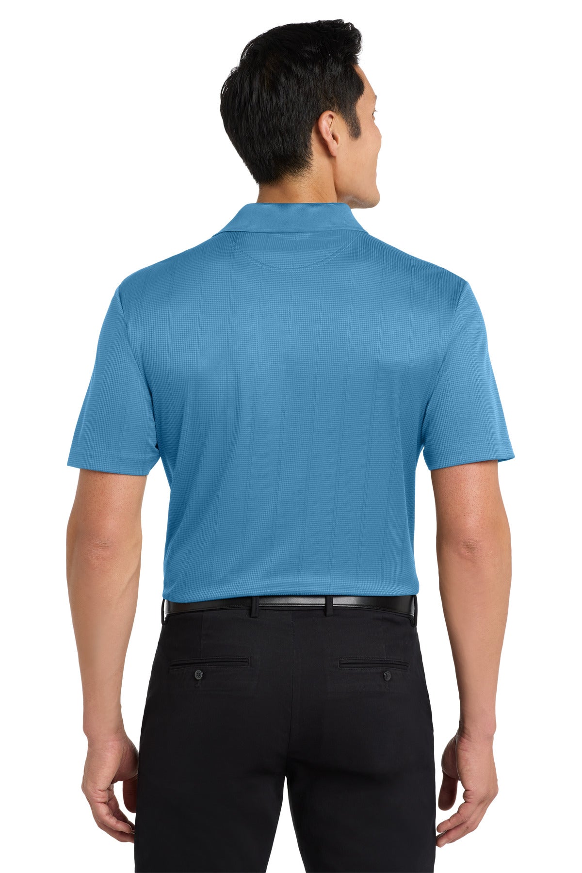 Ocean Blue Port Authority Performance Fine Jacquard Polo. K528