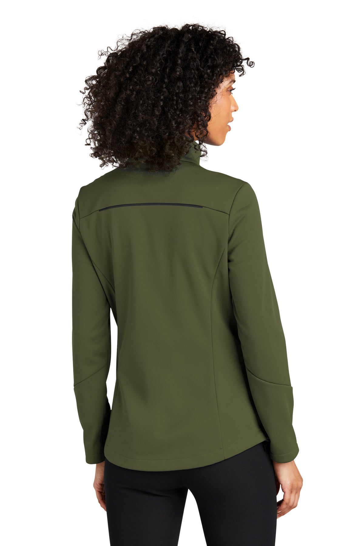 OliveGreen Port Authority Women's Collective Tech Soft Shell Jacket L921