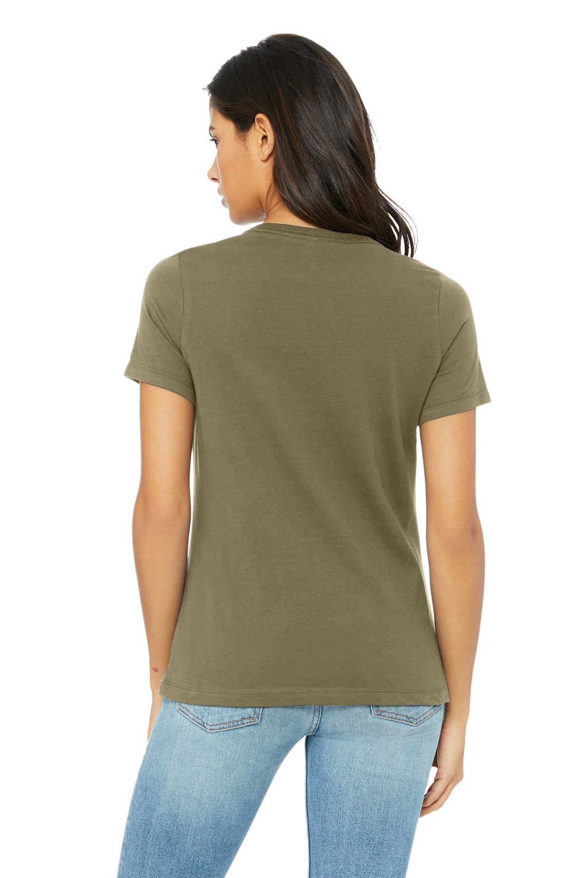 OliveTB BELLA+CANVAS Women's Relaxed Triblend Tee BC6413