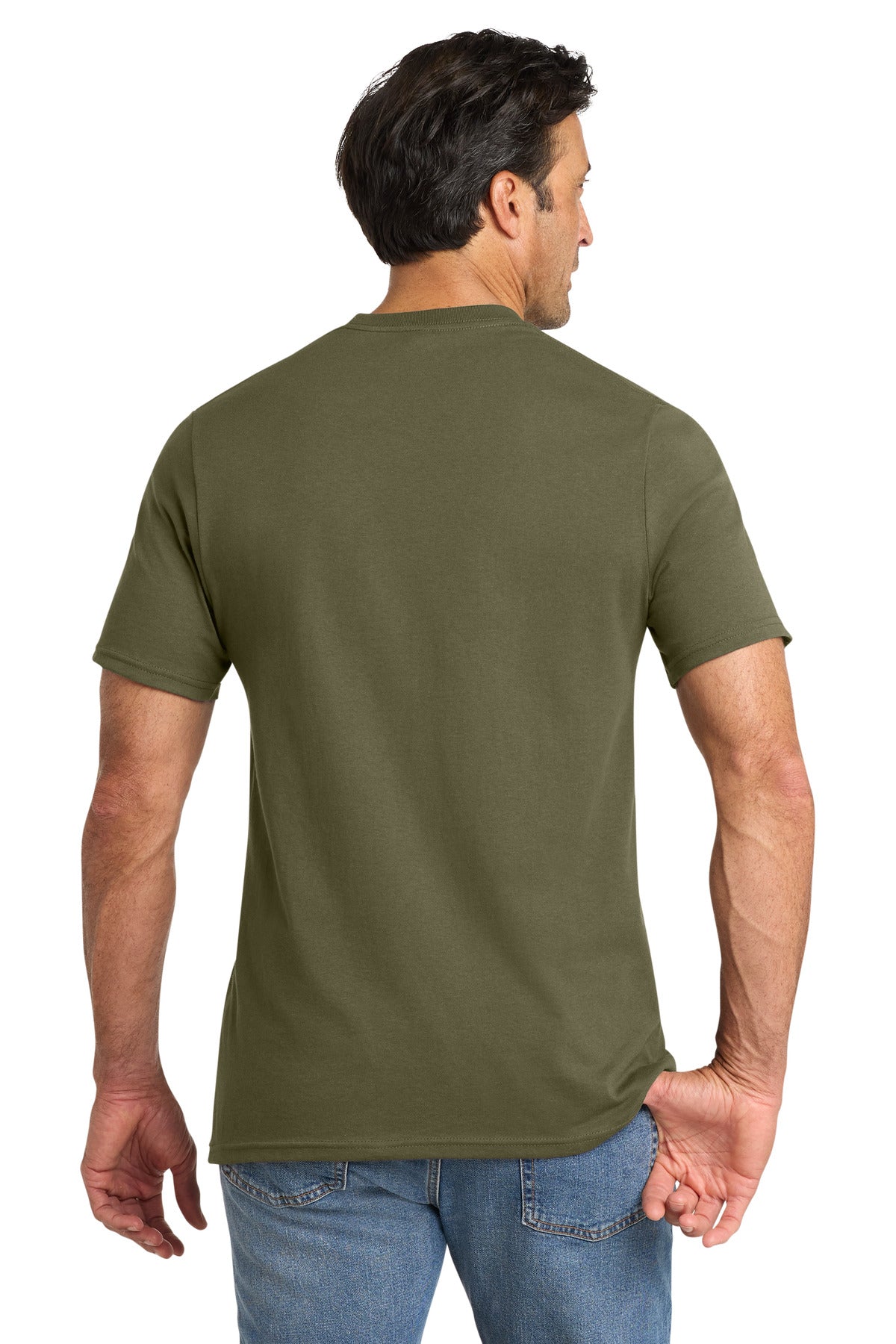 OlvDrabGn Volunteer Knitwear All-American Tee VL100