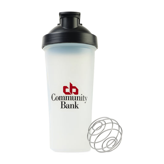 Clear Blender Shaker Bottle 20oz