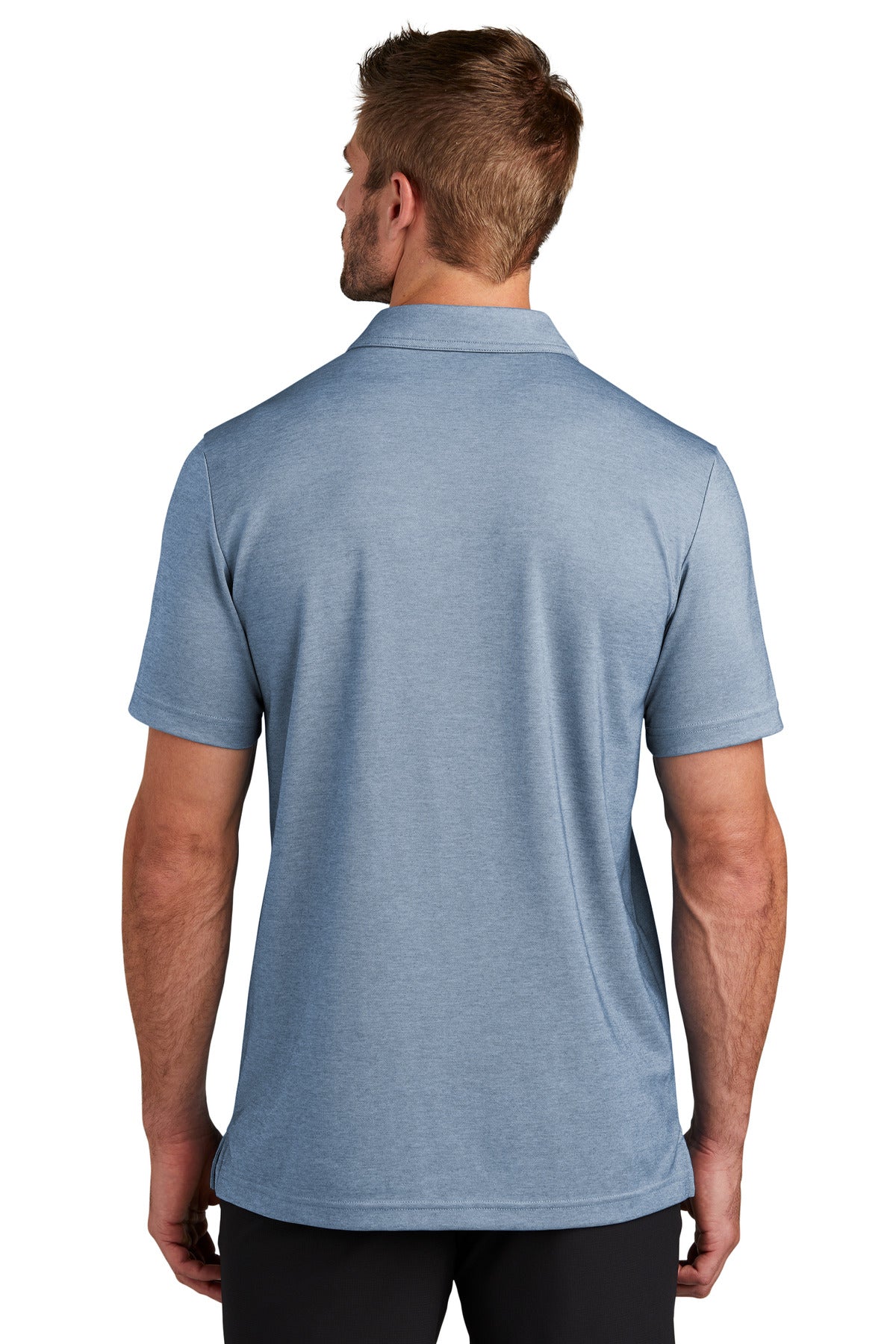 OpalBluHtr TravisMathew Coastal Chest Stripe Polo TM1MY402