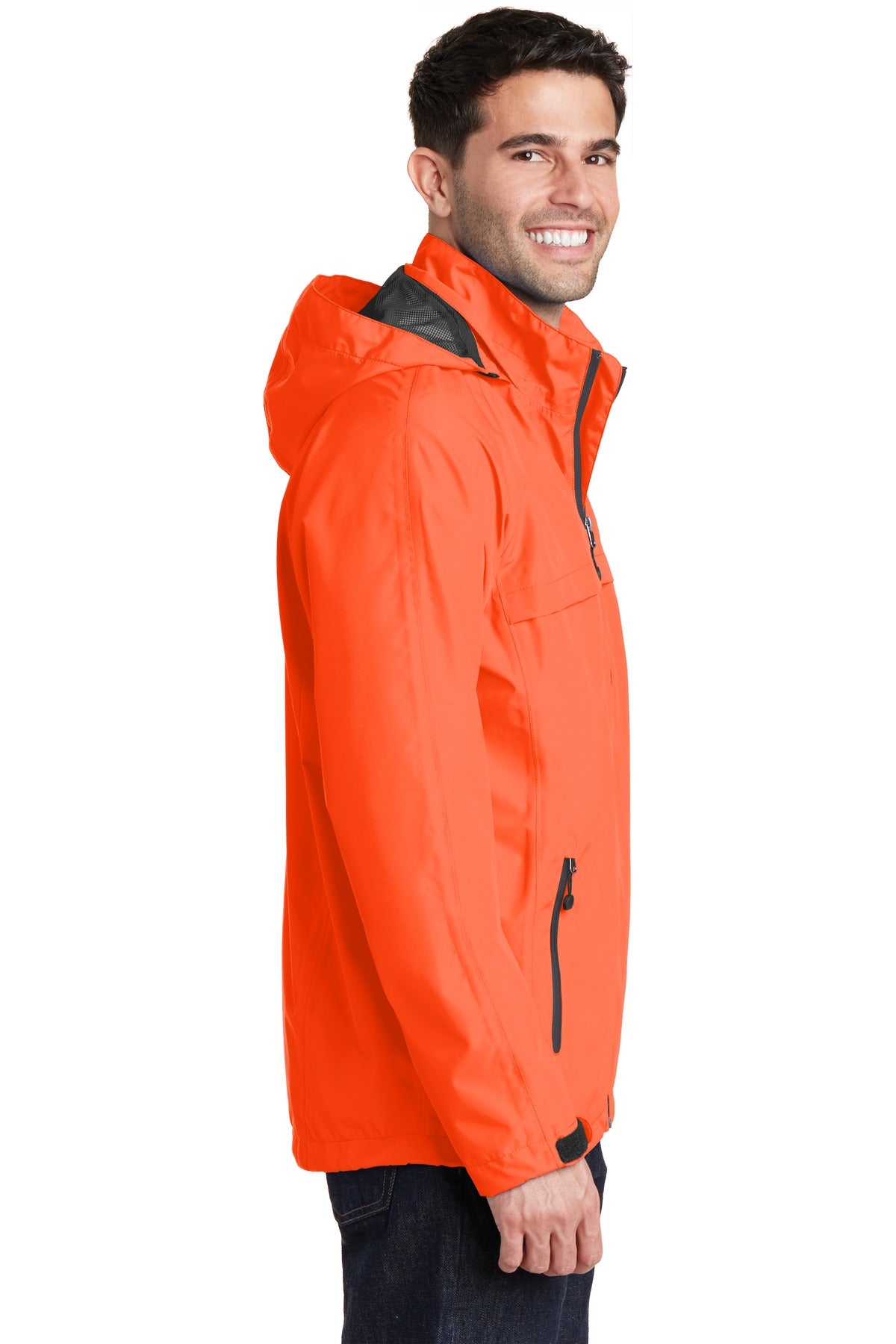Orange Crush Port Authority Torrent Waterproof Jacket. J333