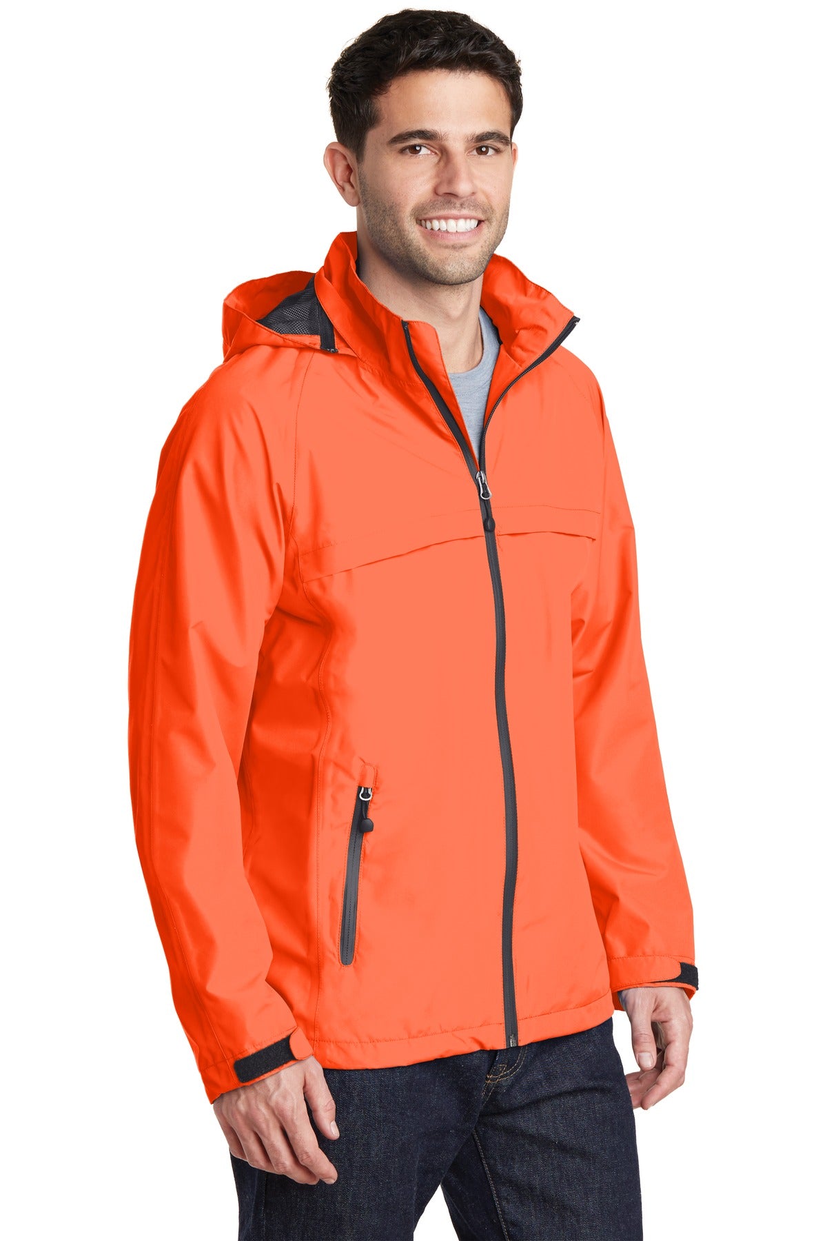Orange Crush Port Authority Torrent Waterproof Jacket. J333