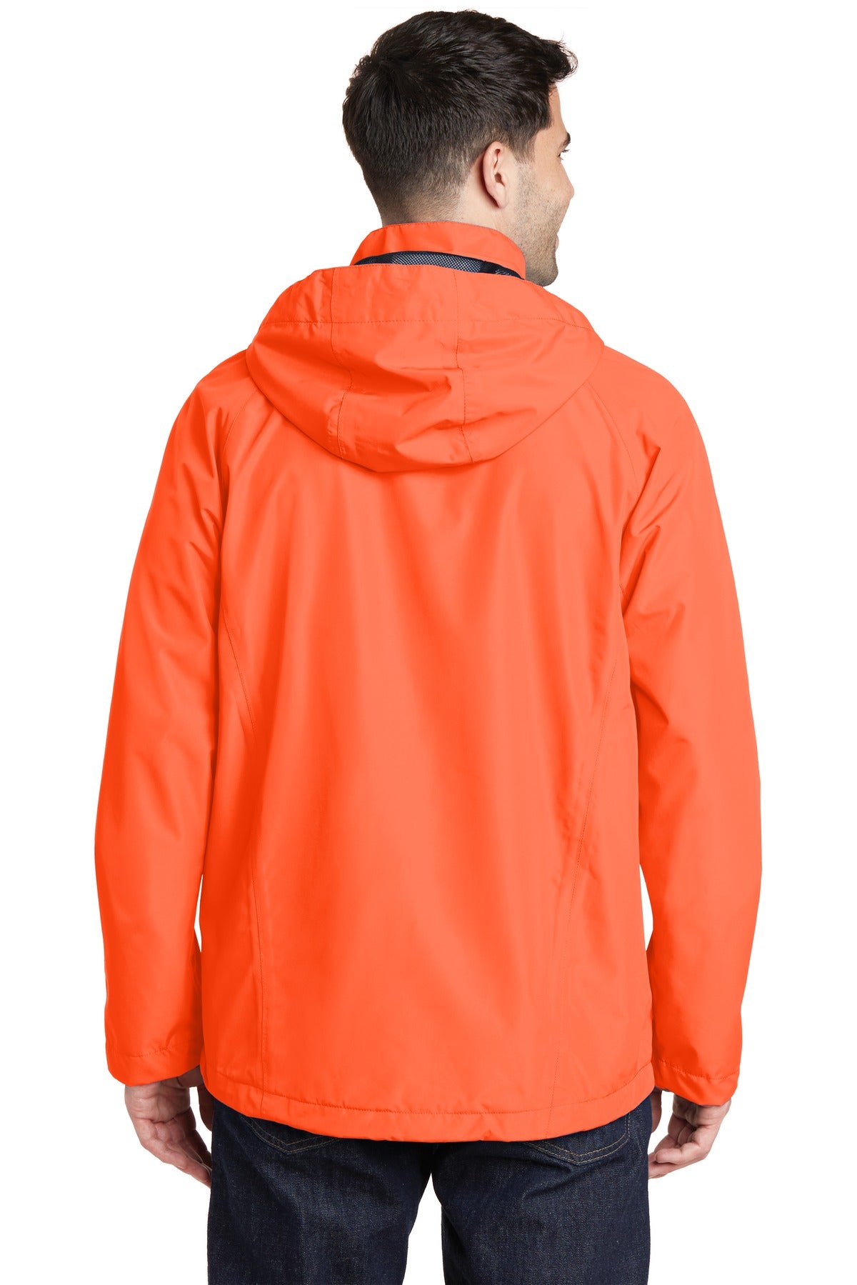 Orange Crush Port Authority Torrent Waterproof Jacket. J333