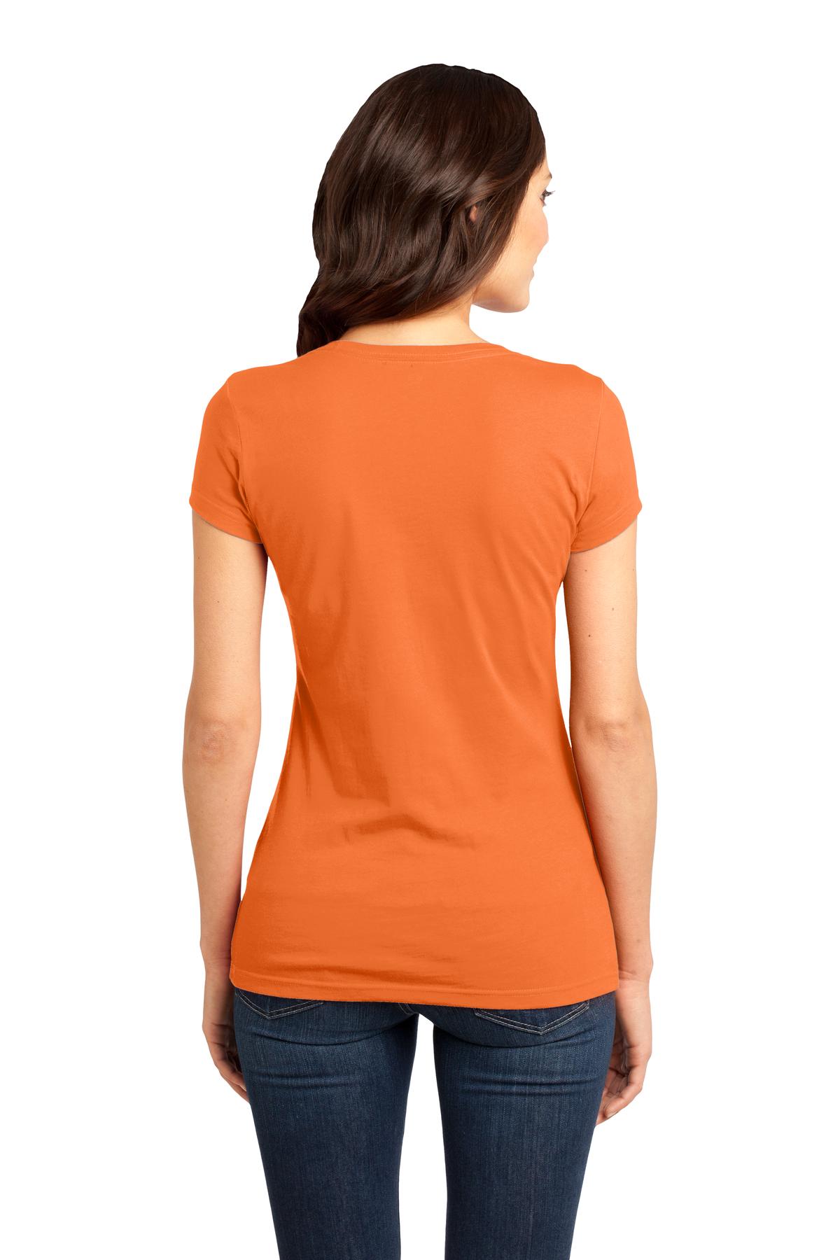 Orange District Women's Fitted Very Important Tee . DT6001