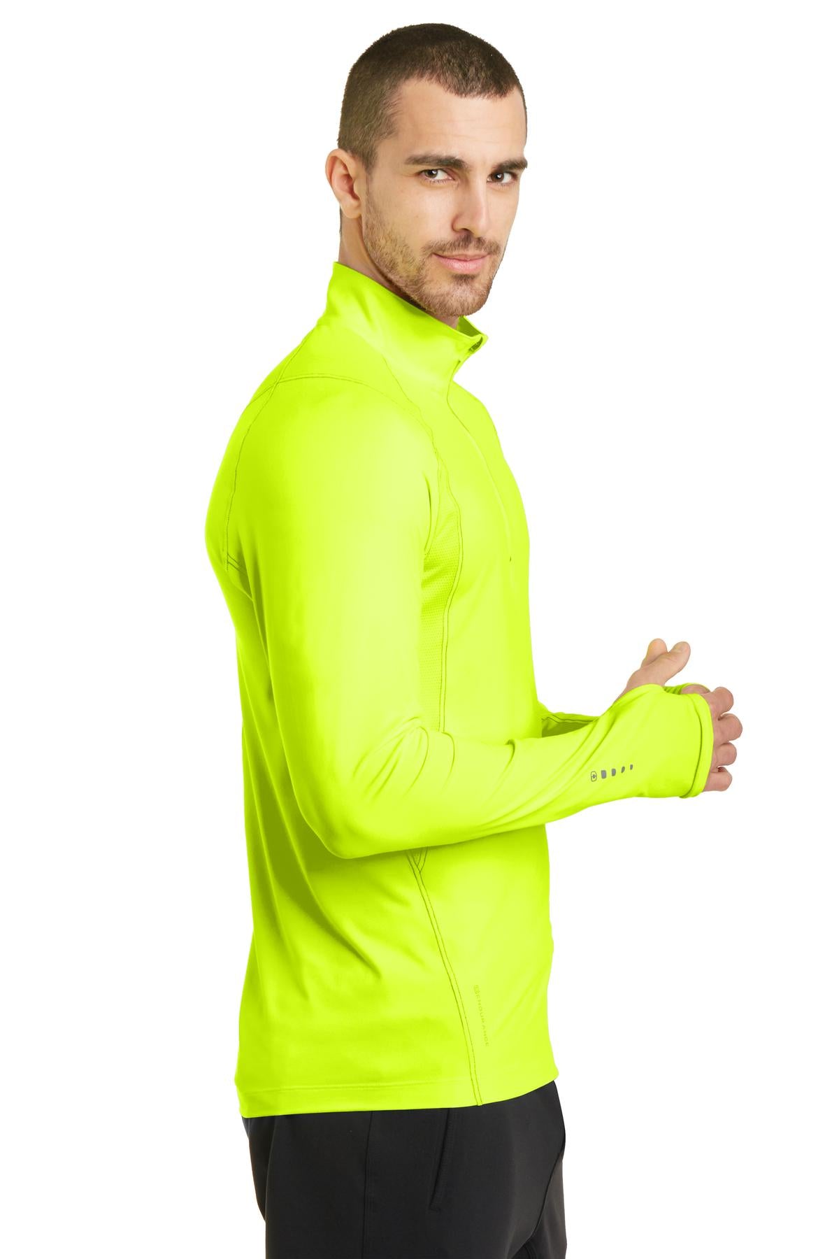 Pace Yellow OGIO Nexus 1/4-Zip Pullover. OE335