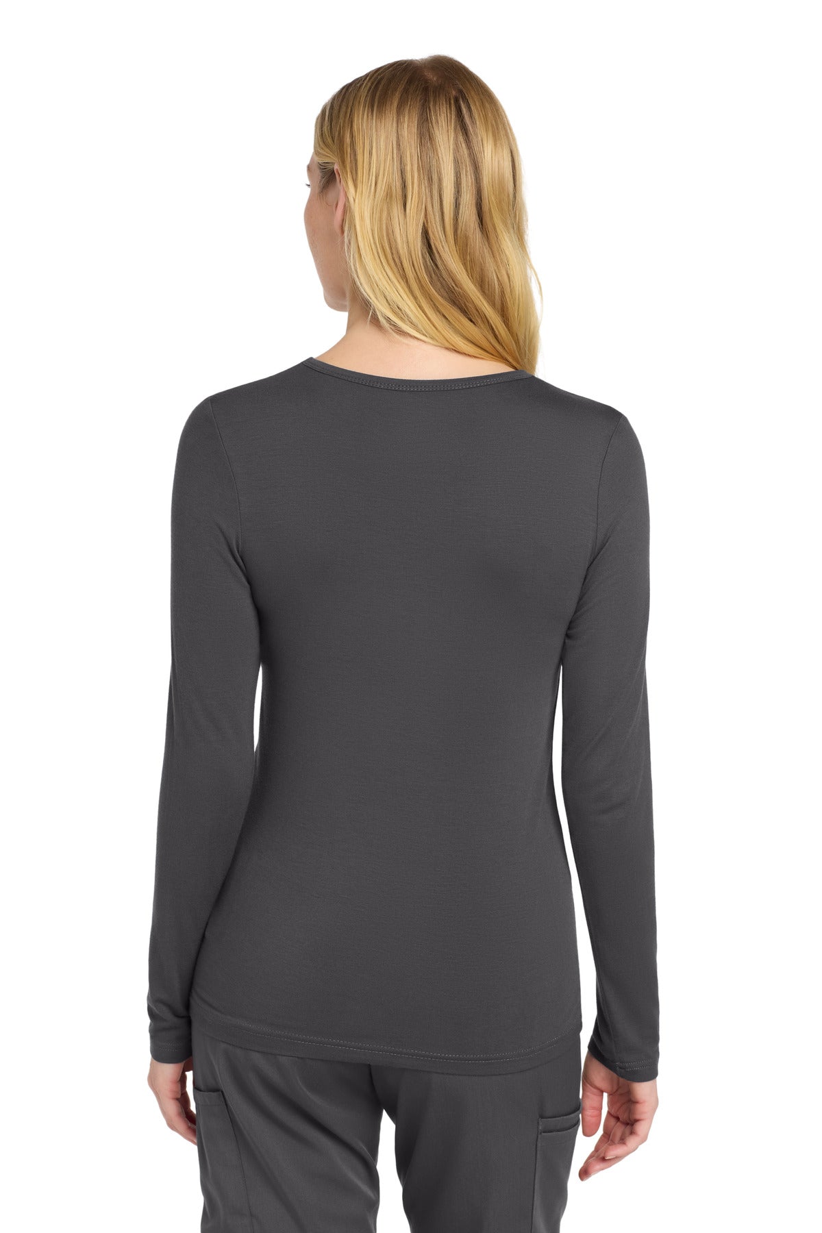 Pewter Wink Women's Long Sleeve Layer Tee WW4029