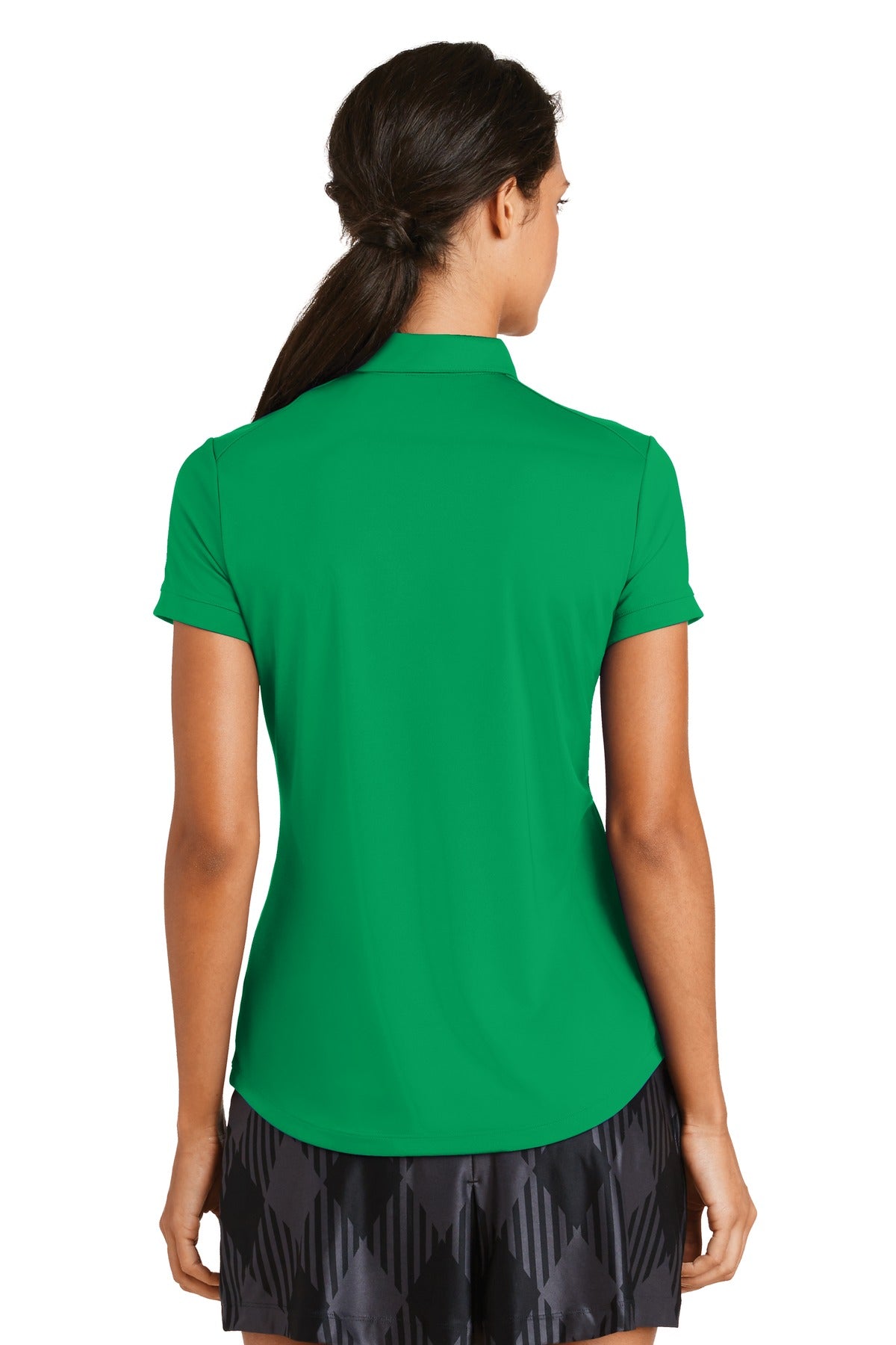 Pine Green Nike Women's Dri-FIT Players Modern Fit Polo. 811807