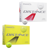White Pinnacle Distance Golf Balls