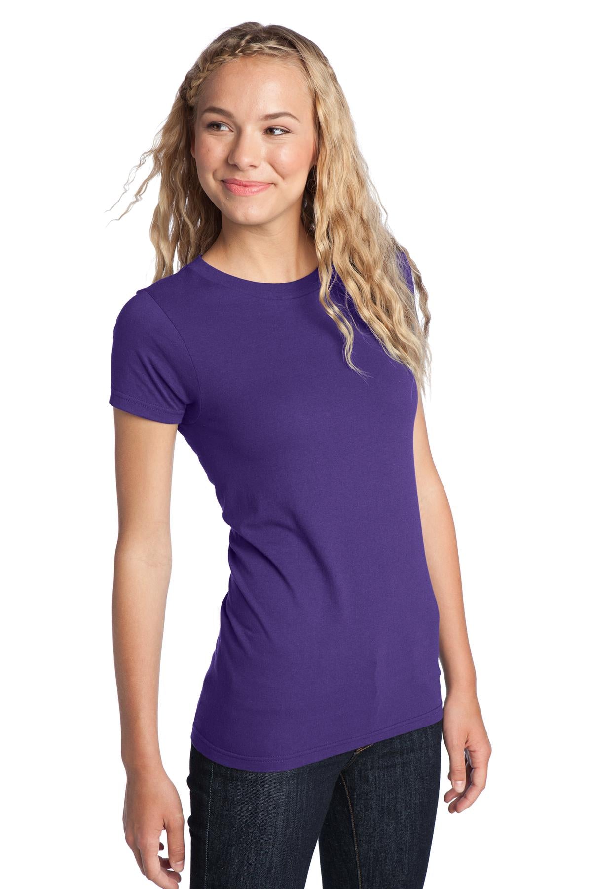Purple District Women's Fitted The Concert Tee DT5001