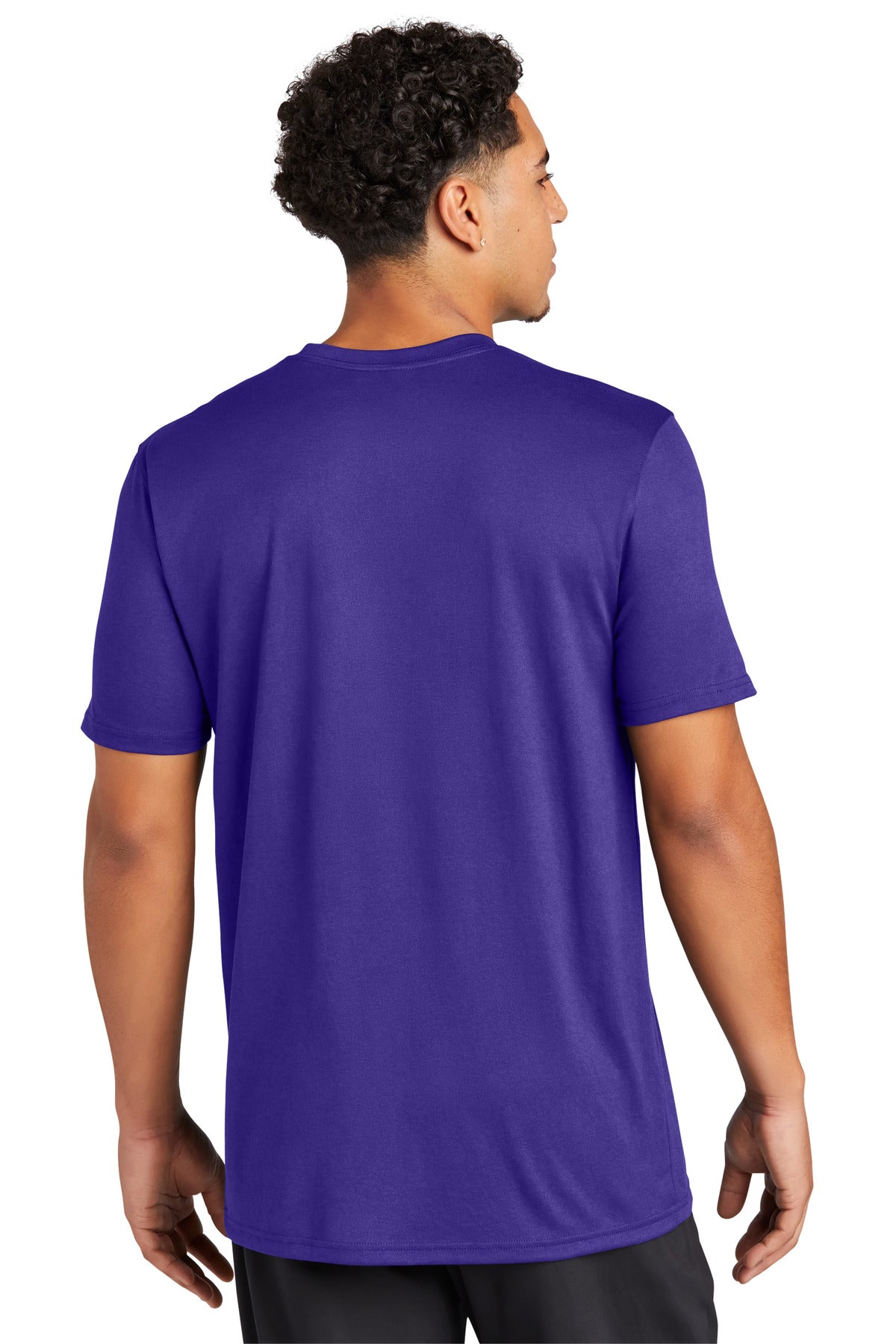 Purple Sport-Tek Echo Tee ST760