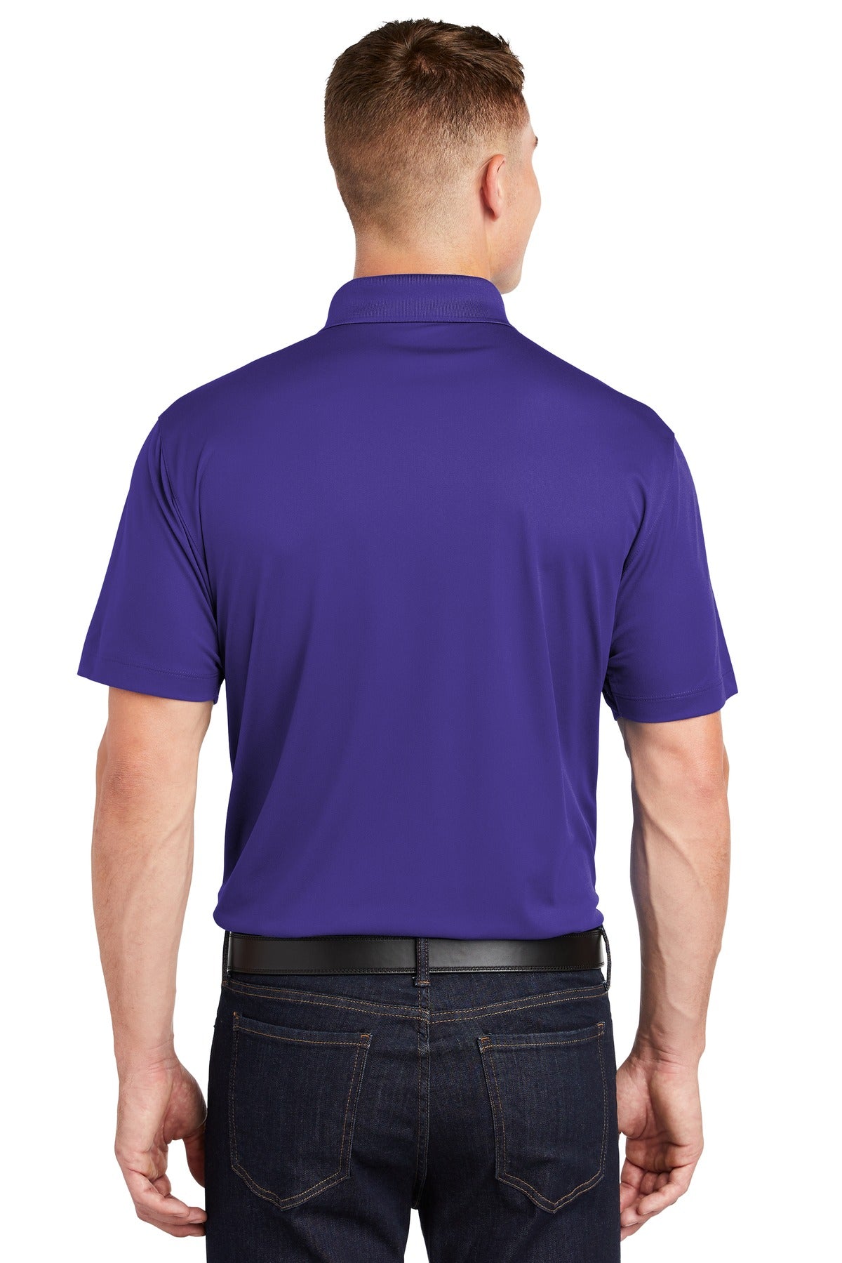 Purple Sport-Tek Tall Micropique Sport-Wick Polo. TST650