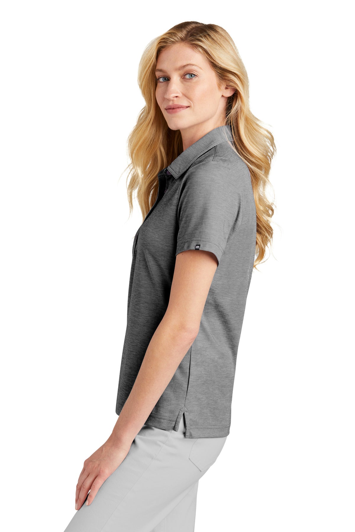 QuiShaGyHt TravisMathew Women's Oceanside Heather Polo TM1WW002