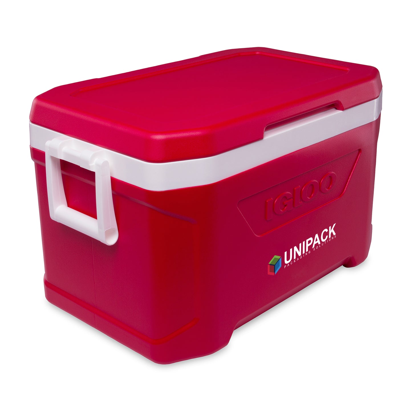 White-Red Star Igloo® Profile II 50 Qt Cooler