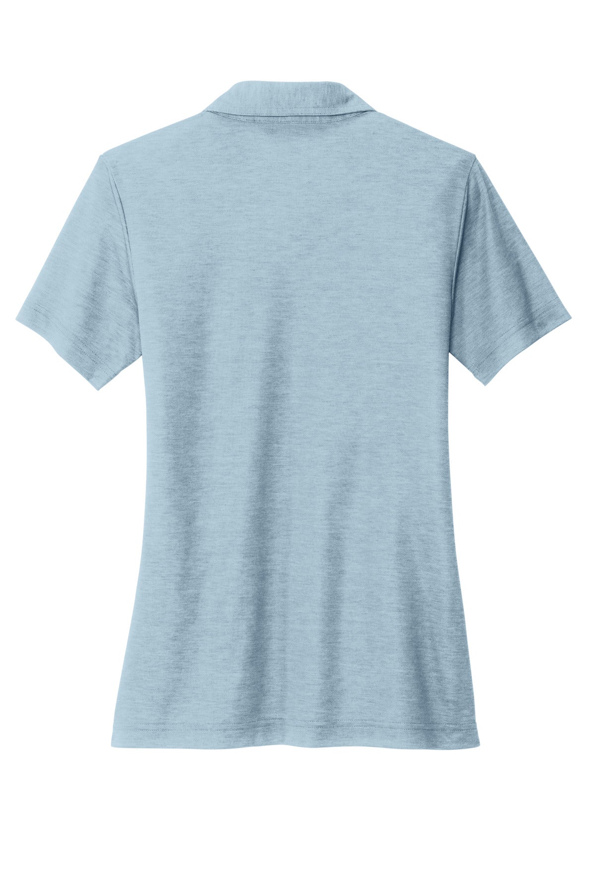 Rear View of AllureHthr TravisMathew Women's Oceanside Heather Polo TM1WW002